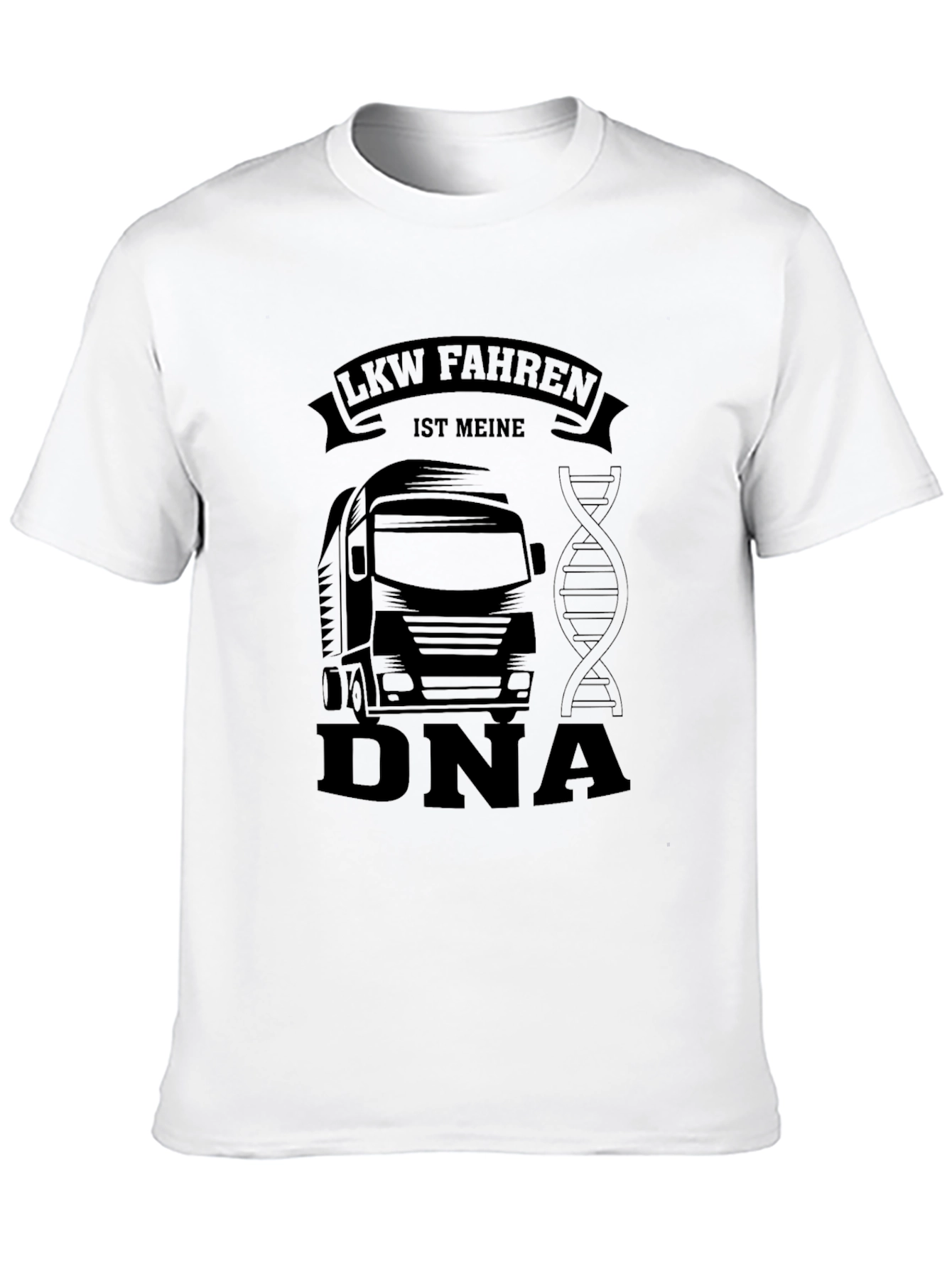 Trucker DNA Black T-Shirt