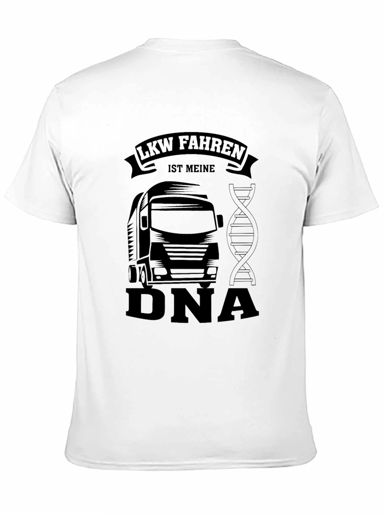 Trucker DNA Black T-Shirt