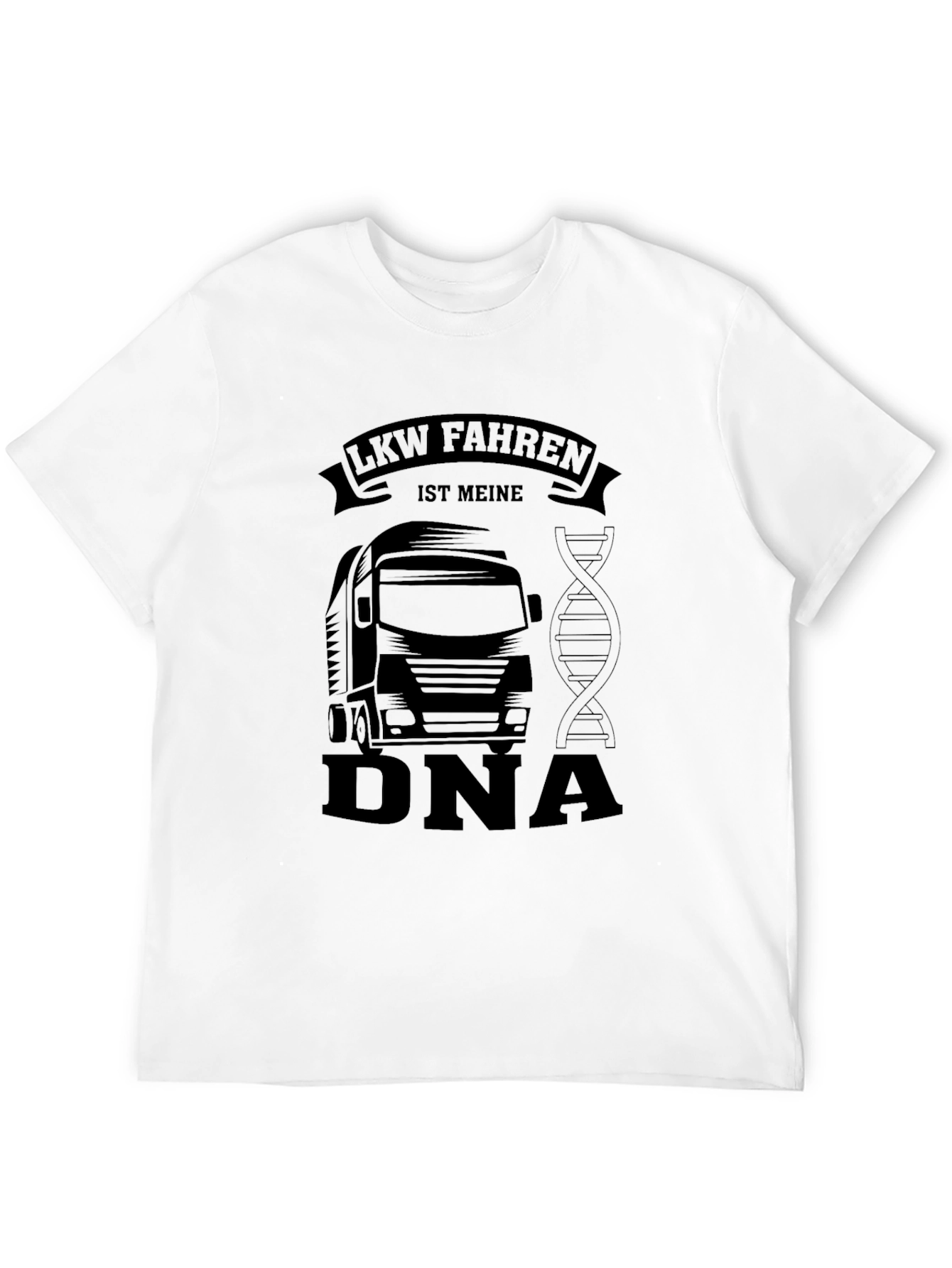Trucker DNA Black T-Shirt
