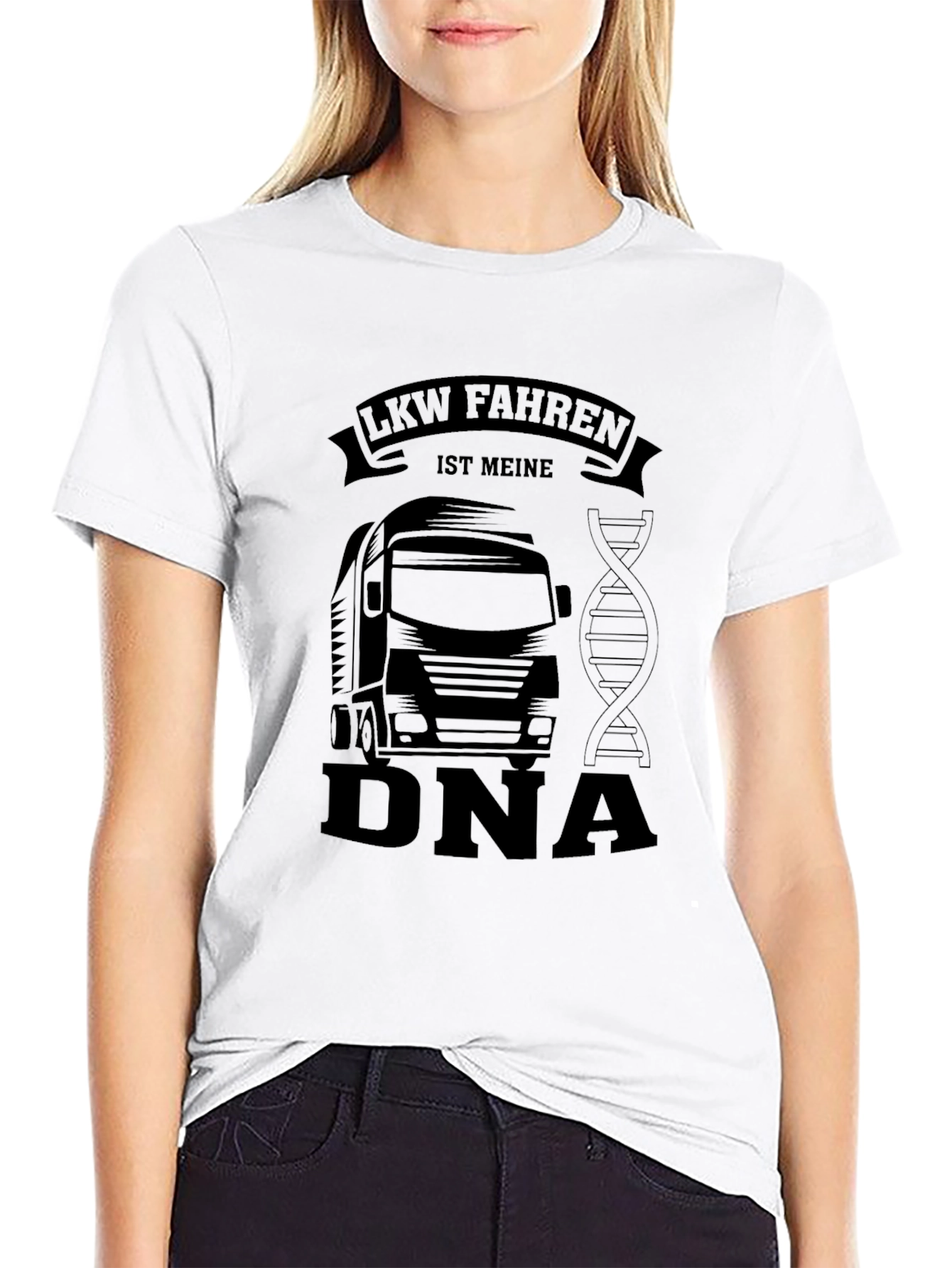 Trucker DNA Black T-Shirt