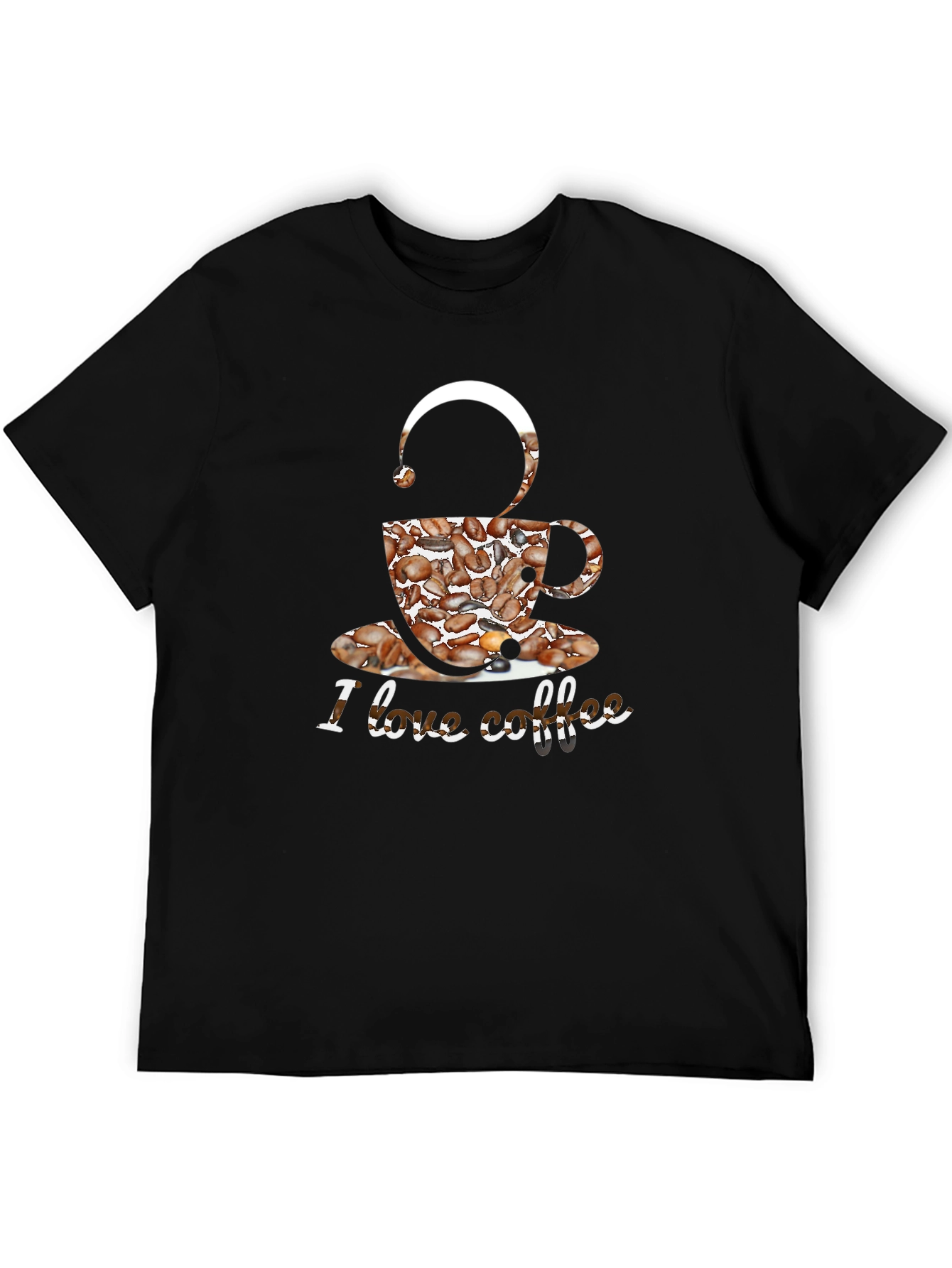 I Love Coffee Graphic T-Shirt