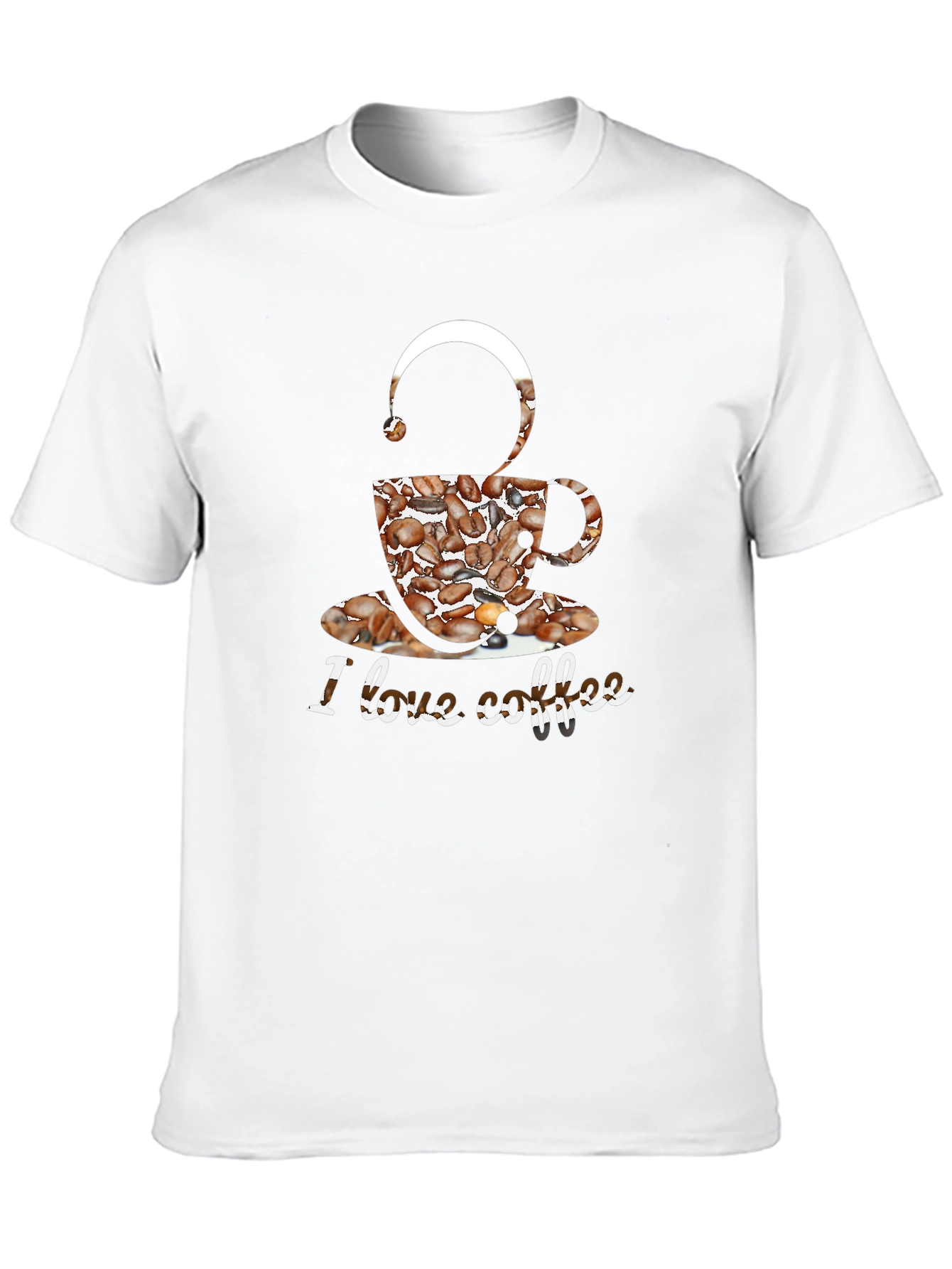 I Love Coffee Graphic T-Shirt