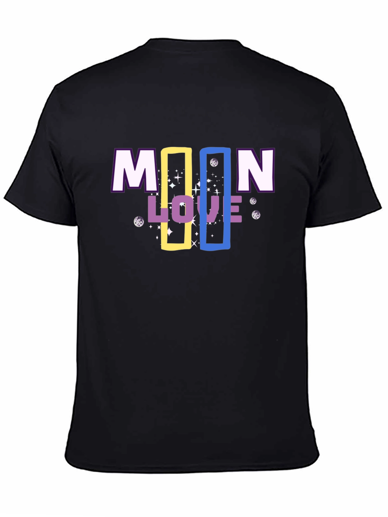 Moon Love Graphic Tee - Trendy Print