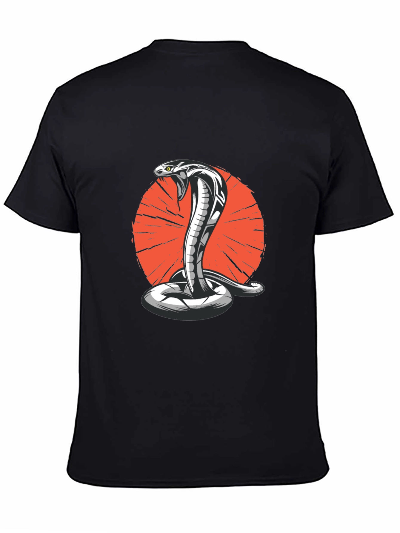 Cobra Graphic Tee - Bold Snake Design