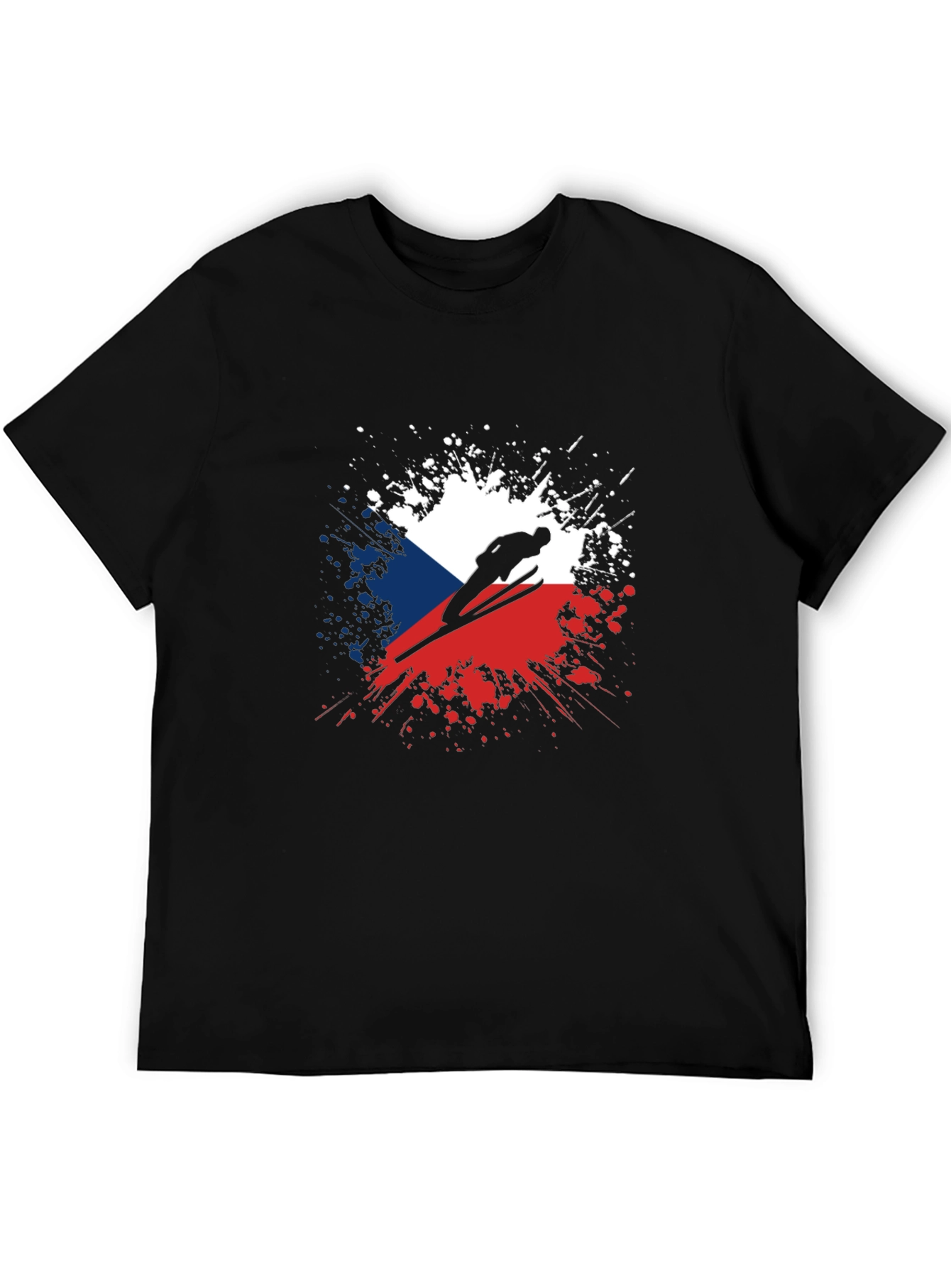 Czech Ski Jumper T-Shirt - Unique Design
