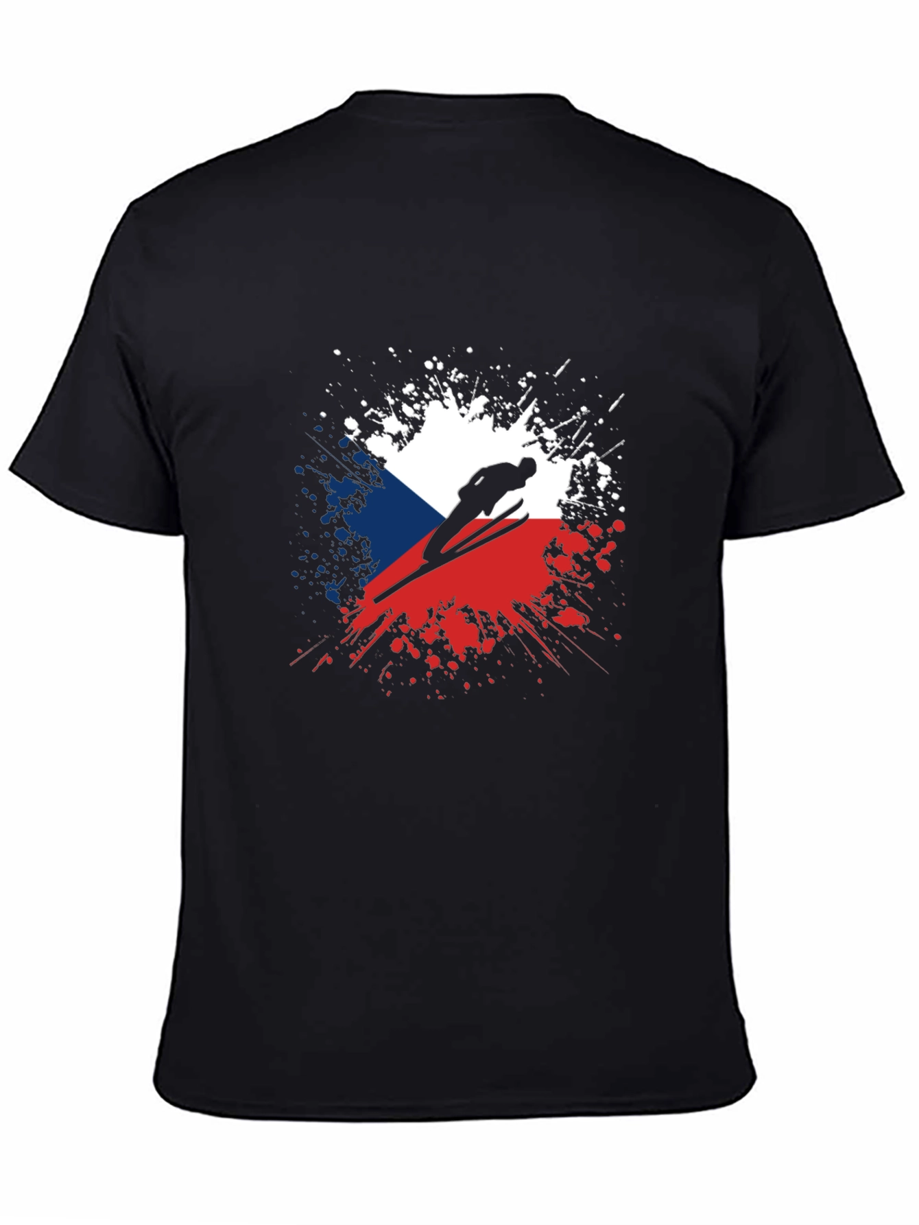 Czech Ski Jumper T-Shirt - Unique Design