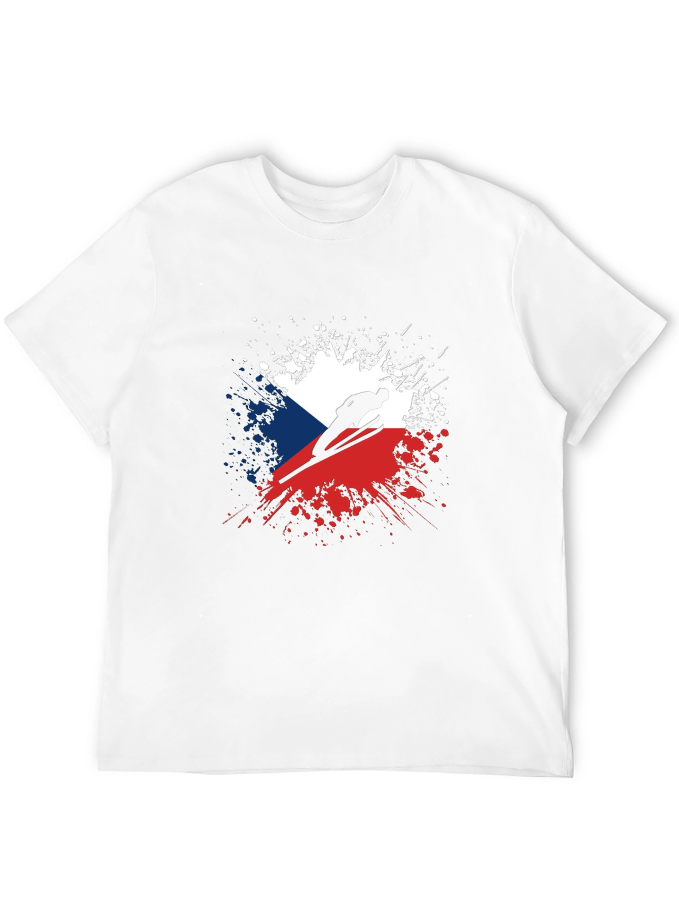 Czech Ski Jumper T-Shirt - Unique Design