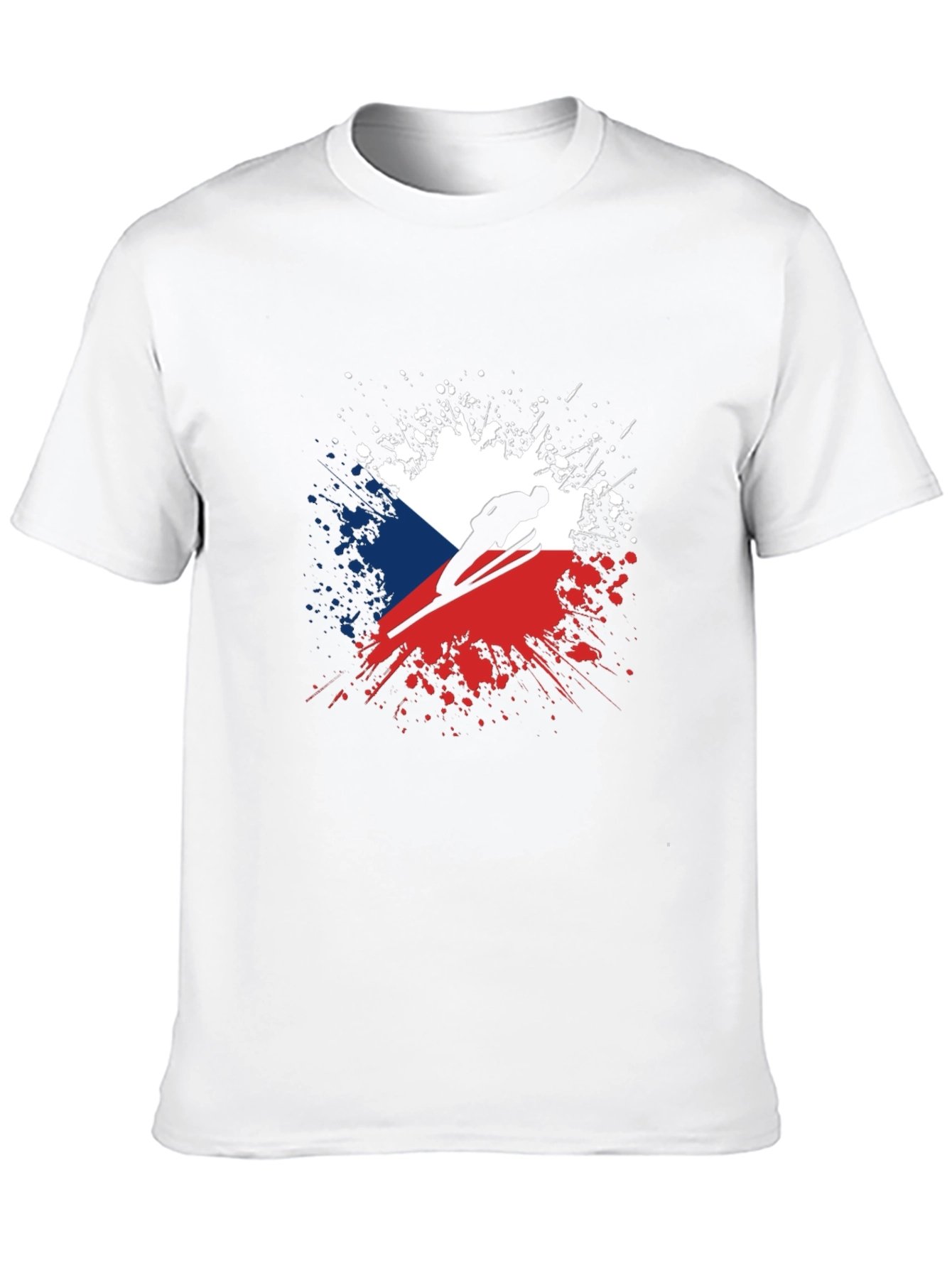 Czech Ski Jumper T-Shirt - Unique Design