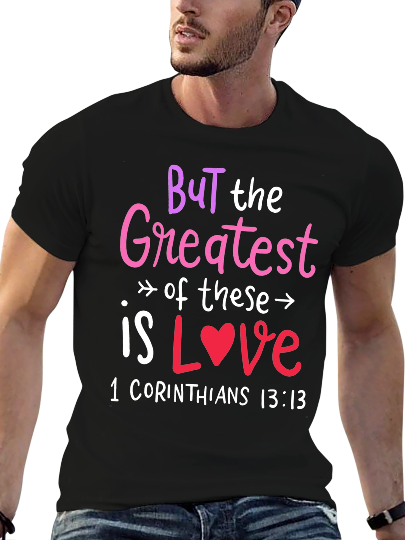 Greatest Is Love T-Shirt Religious Tee