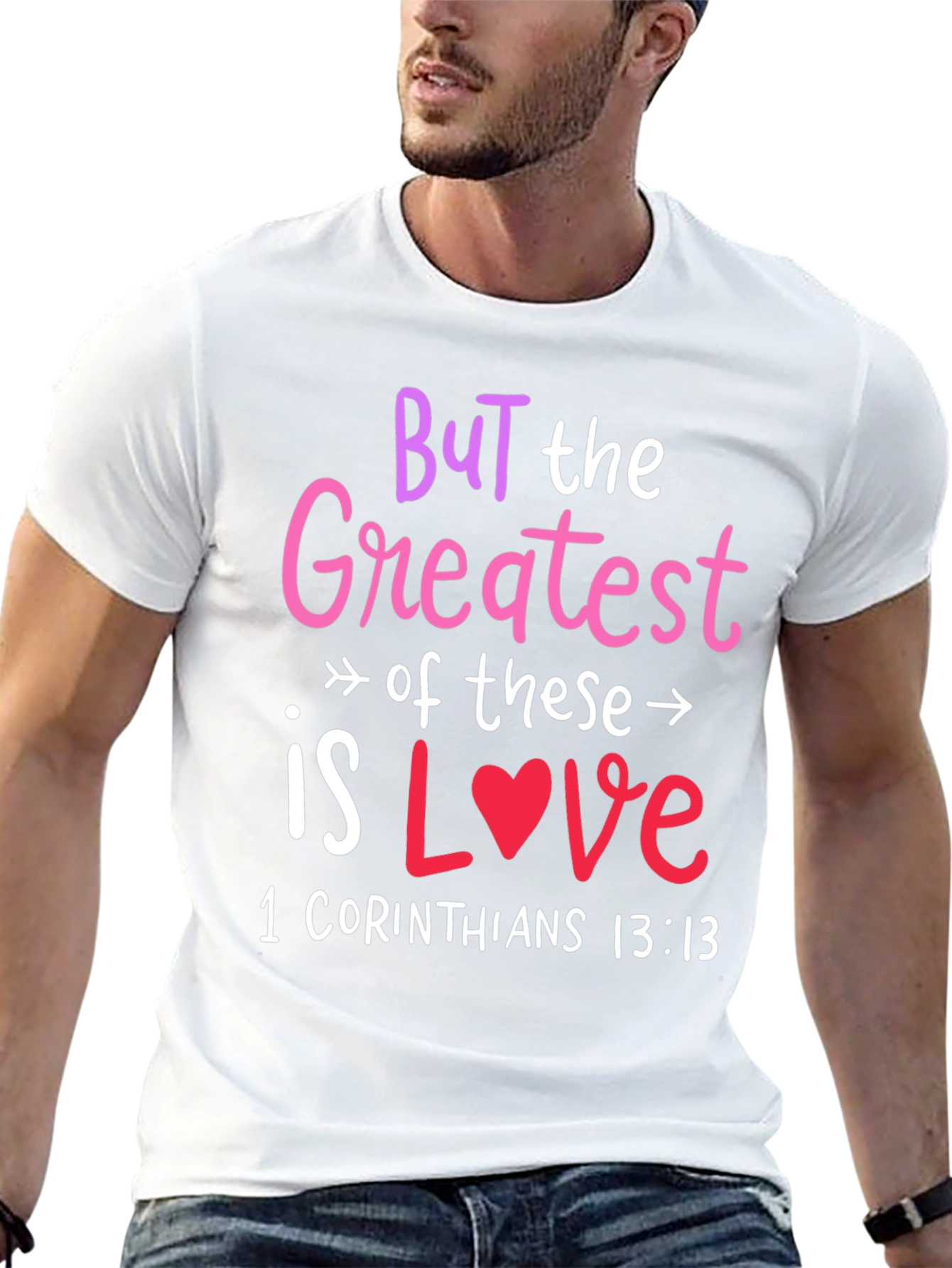 Greatest Is Love T-Shirt Religious Tee