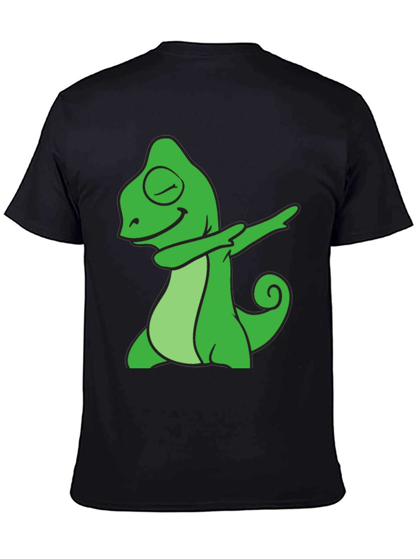 Dabbing Chameleon T-Shirt - Cool Graphic Tee