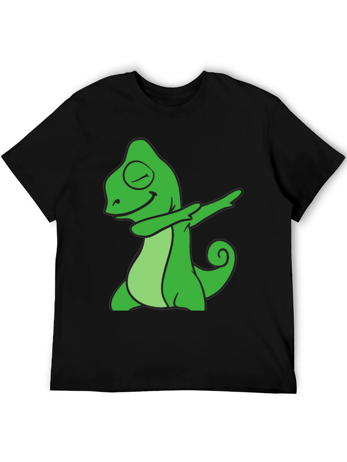 Dabbing Chameleon T-Shirt - Cool Graphic Tee