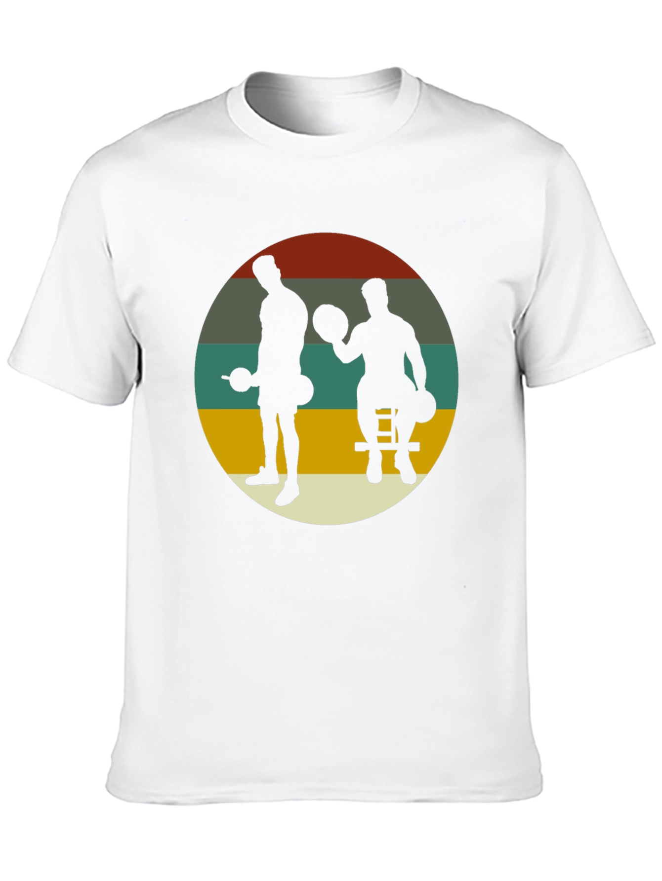 Retro Gym Black T-Shirt