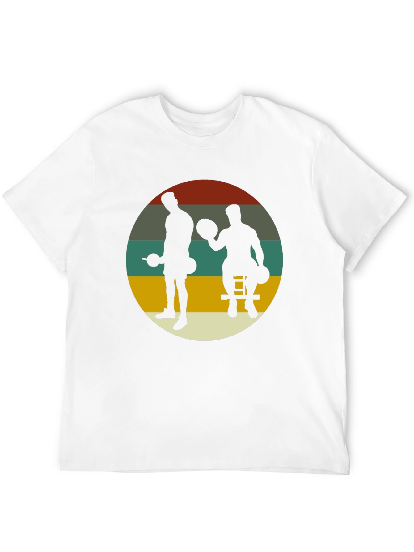Retro Gym Black T-Shirt