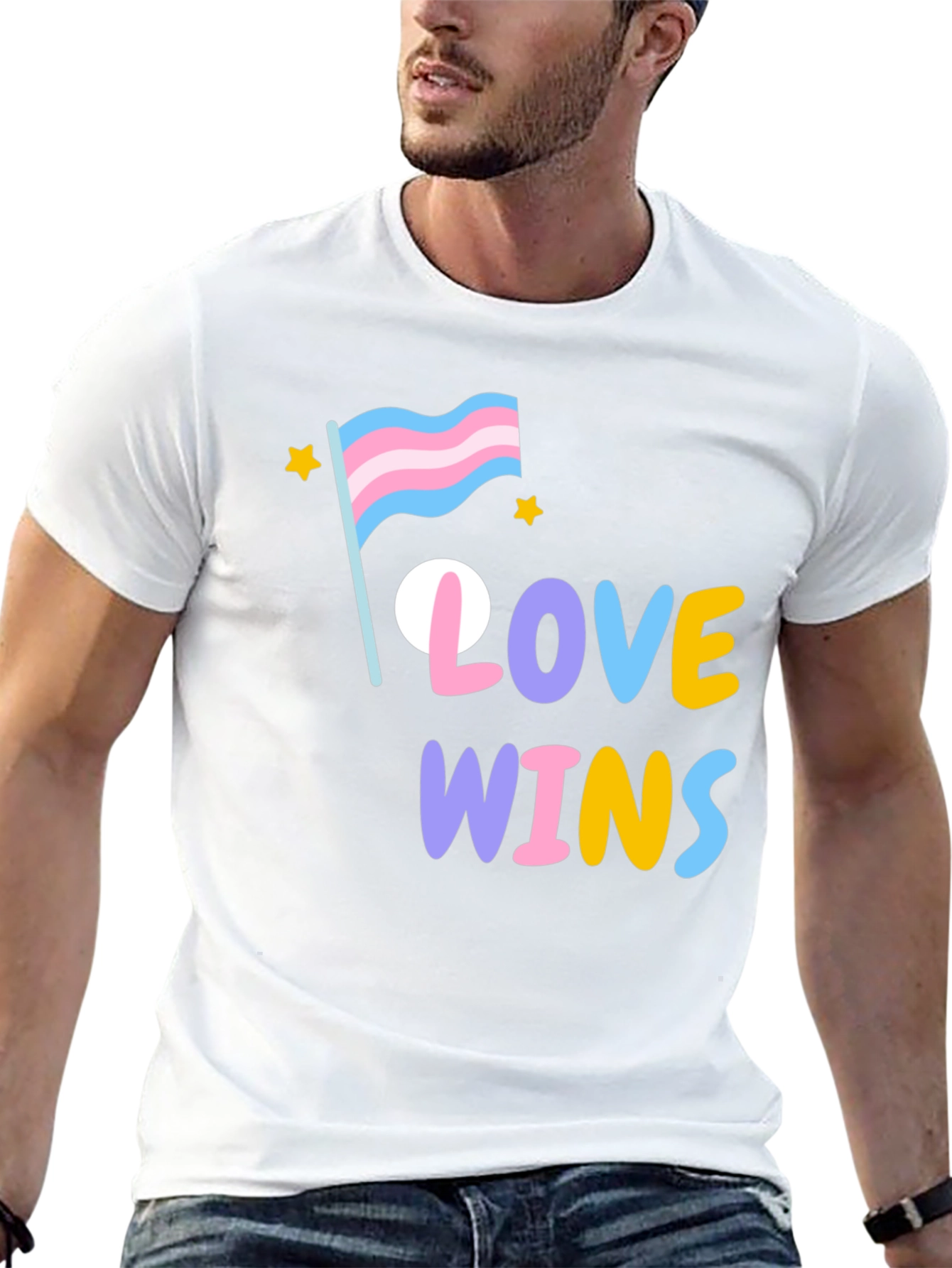 Love Wins Transgender Pride T-Shirt