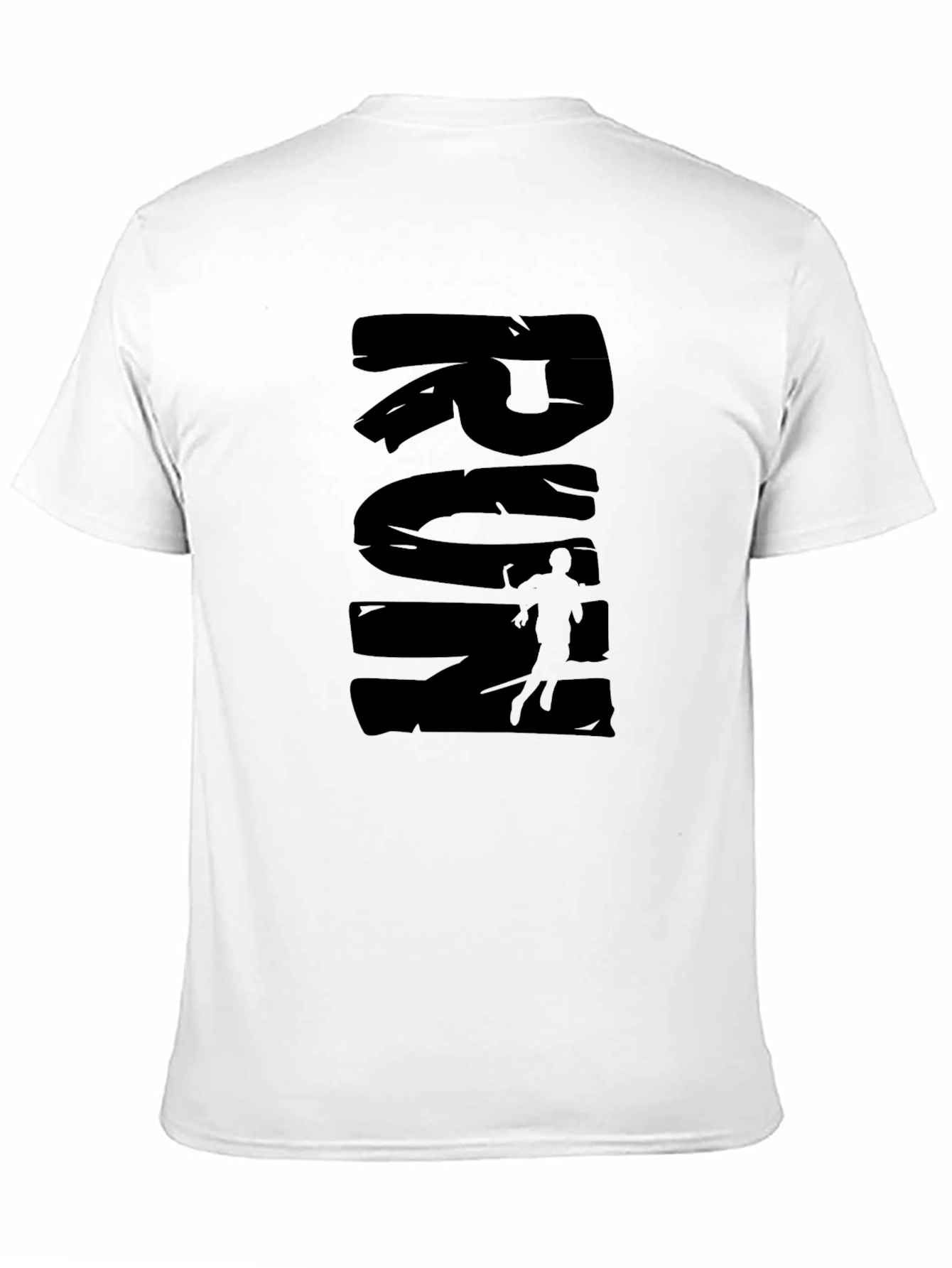 Run Graphic T-Shirt - Athlete Design Casual Wear