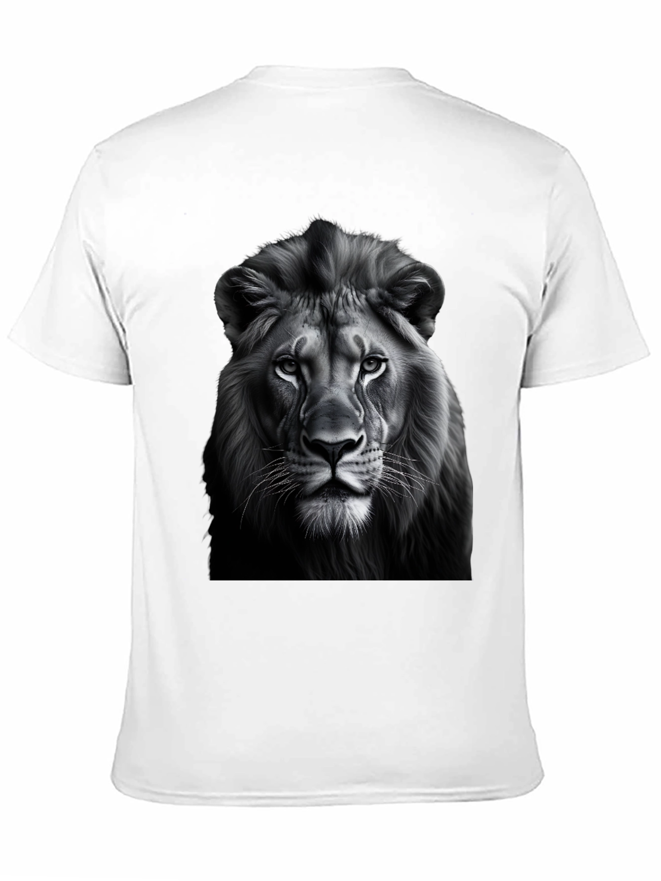 Lion Graphic Black T-Shirt