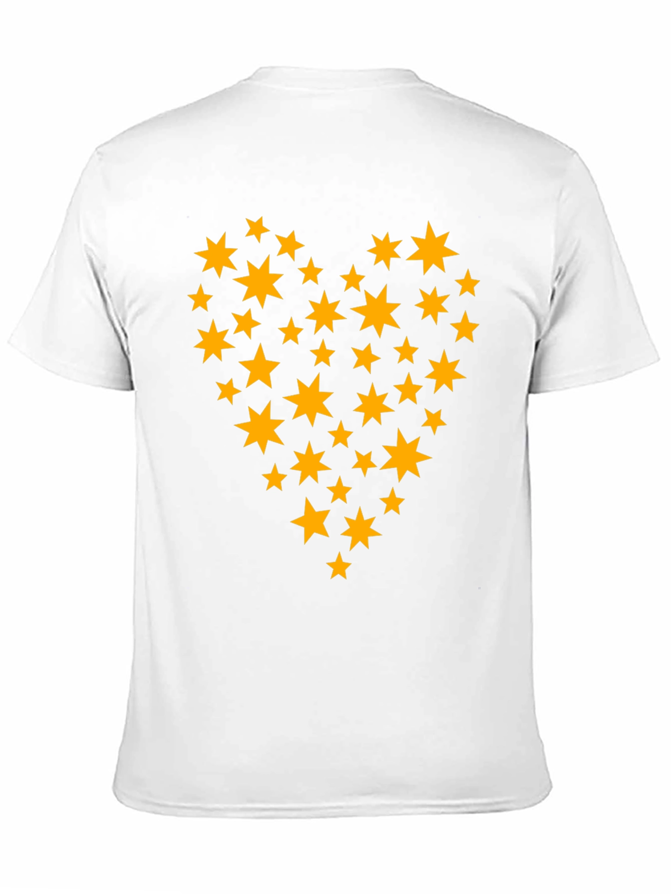 Star Heart Graphic Tee - Stylish Black T-Shirt