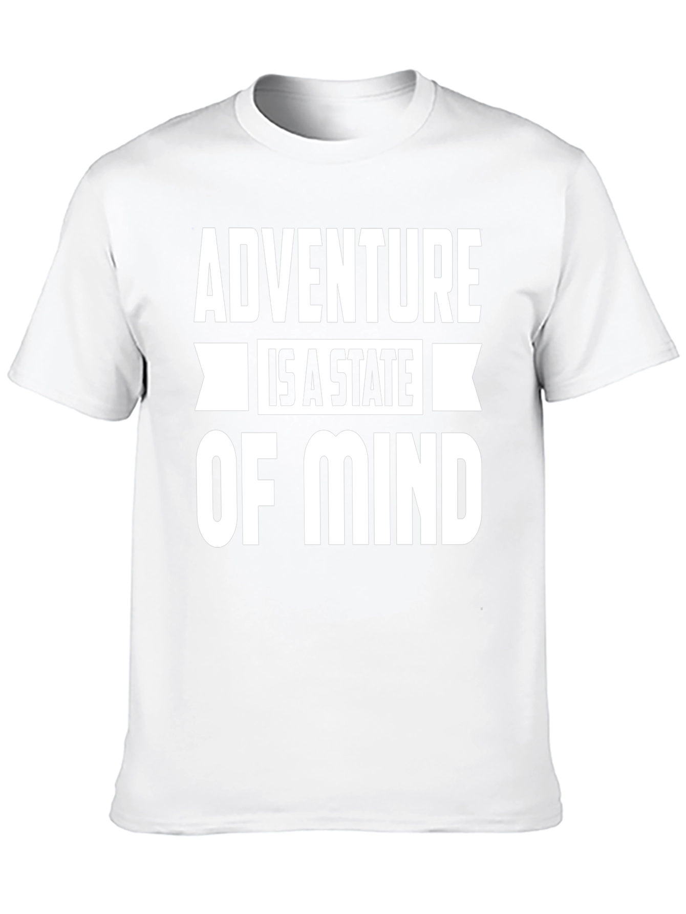 Adventure State of Mind Black Graphic Tee