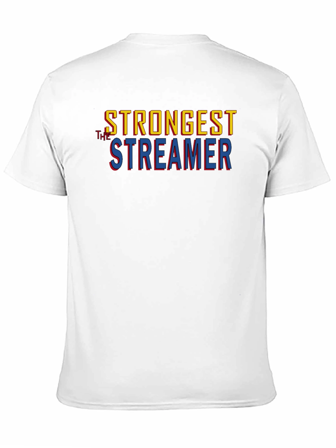 Strongest Streamer Graphic Tee - Black