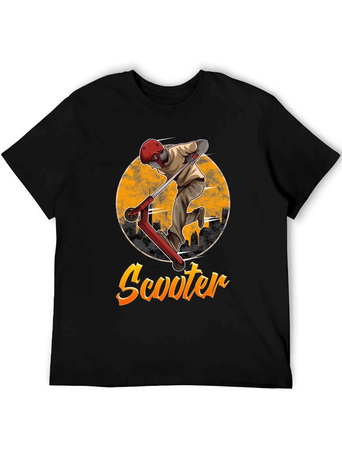 Cool Scooter T-Shirt - Stylish Graphic Tee