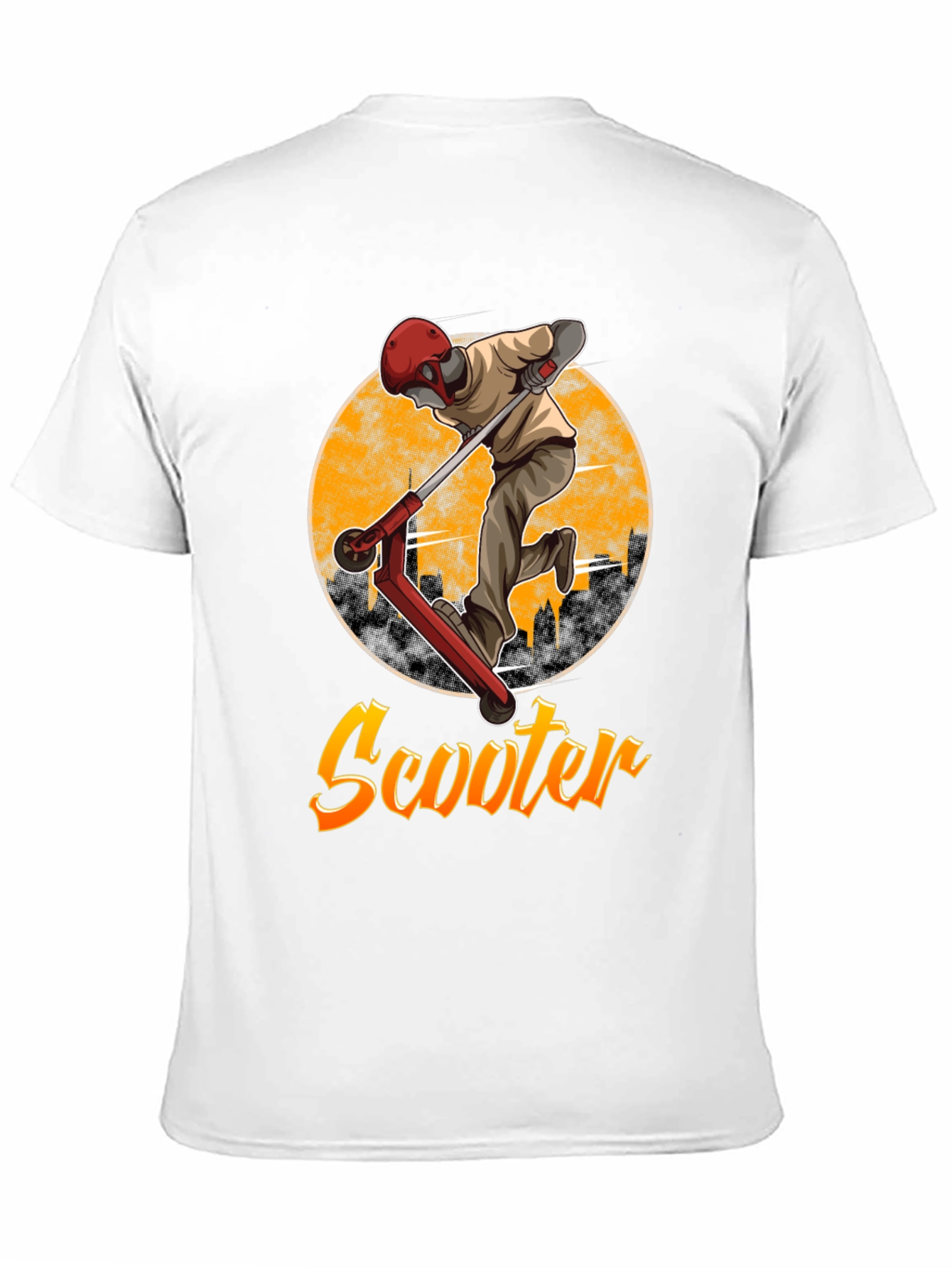 Cool Scooter T-Shirt - Stylish Graphic Tee
