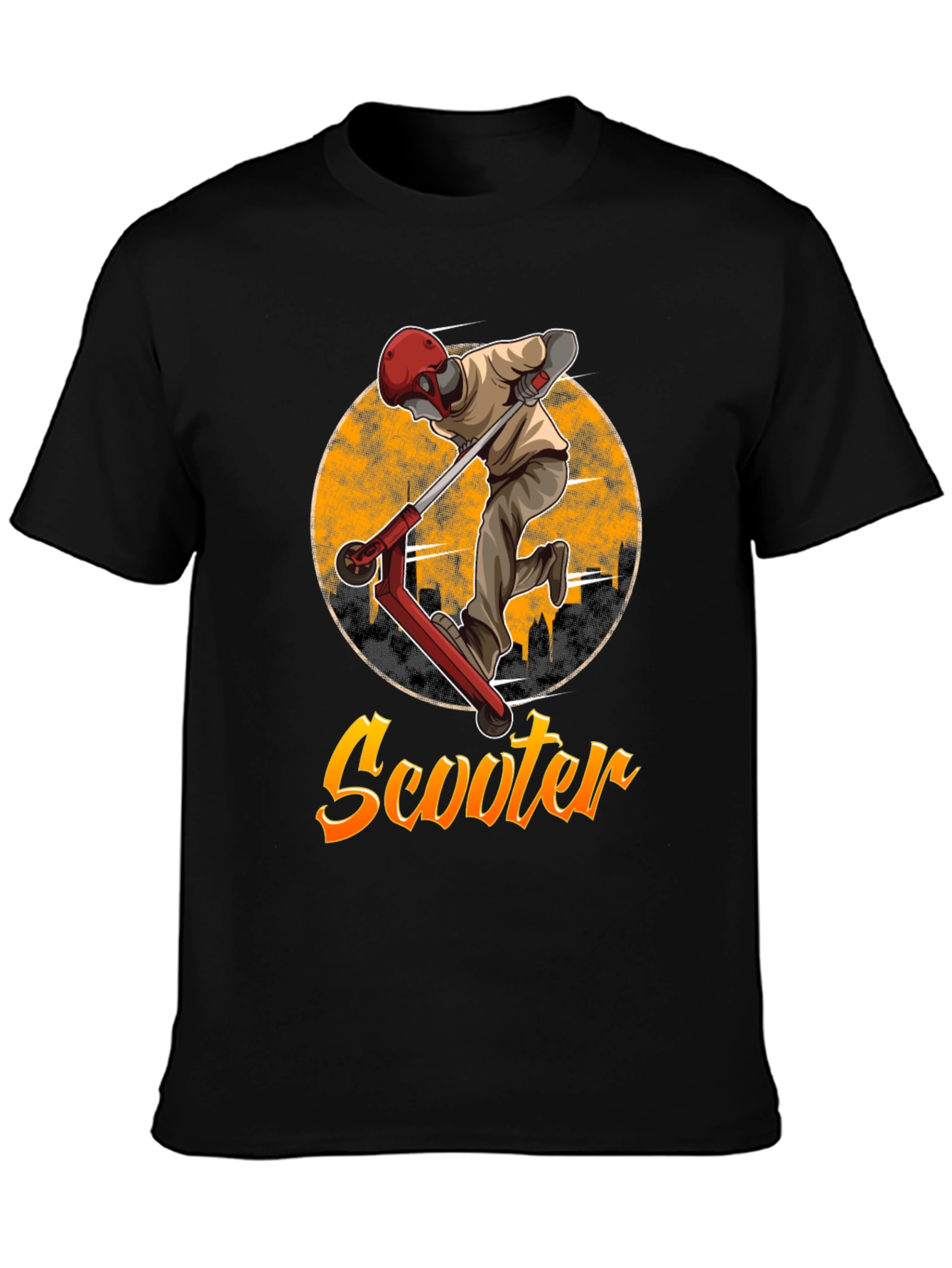 Cool Scooter T-Shirt - Stylish Graphic Tee