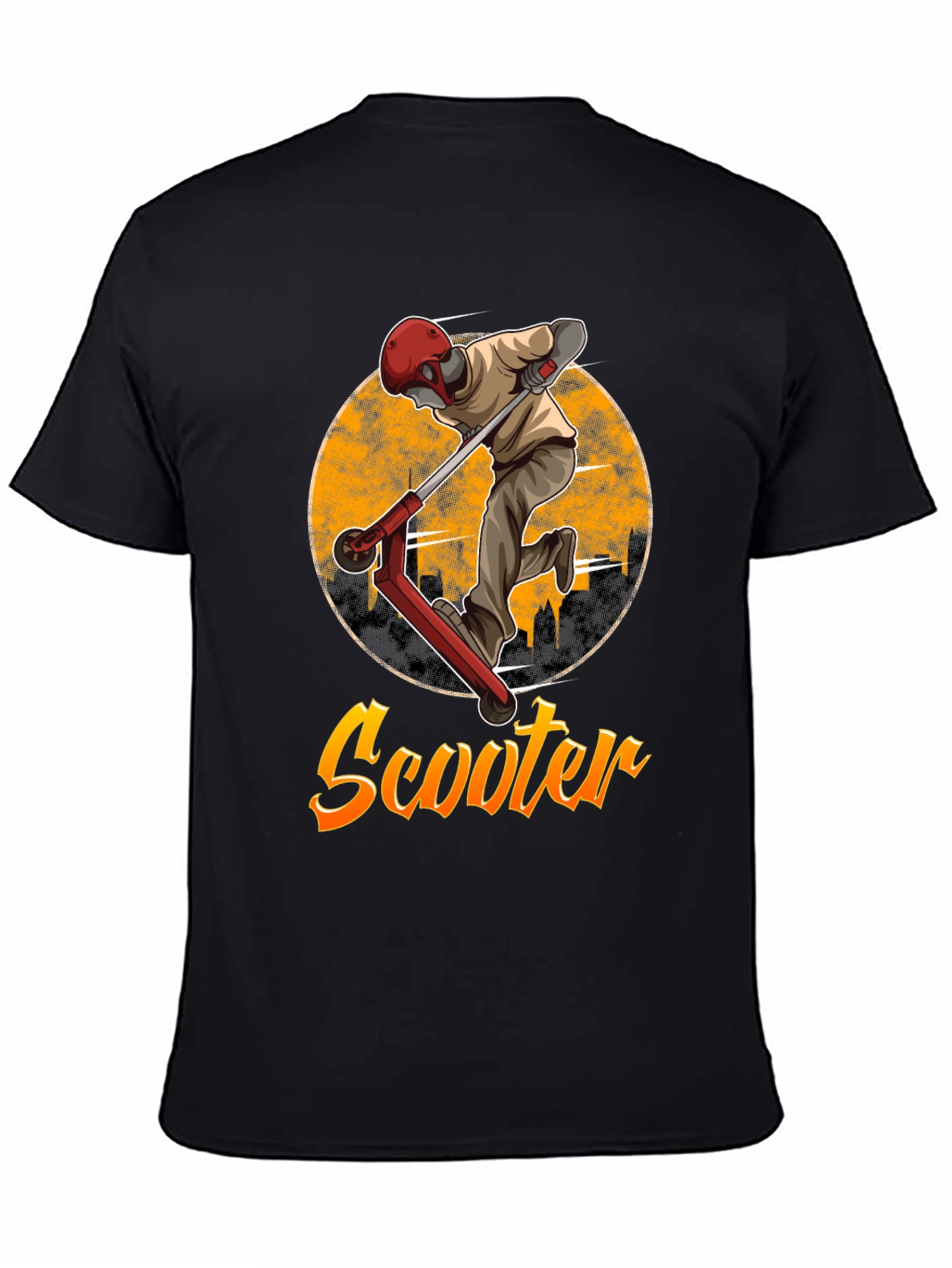 Cool Scooter T-Shirt - Stylish Graphic Tee