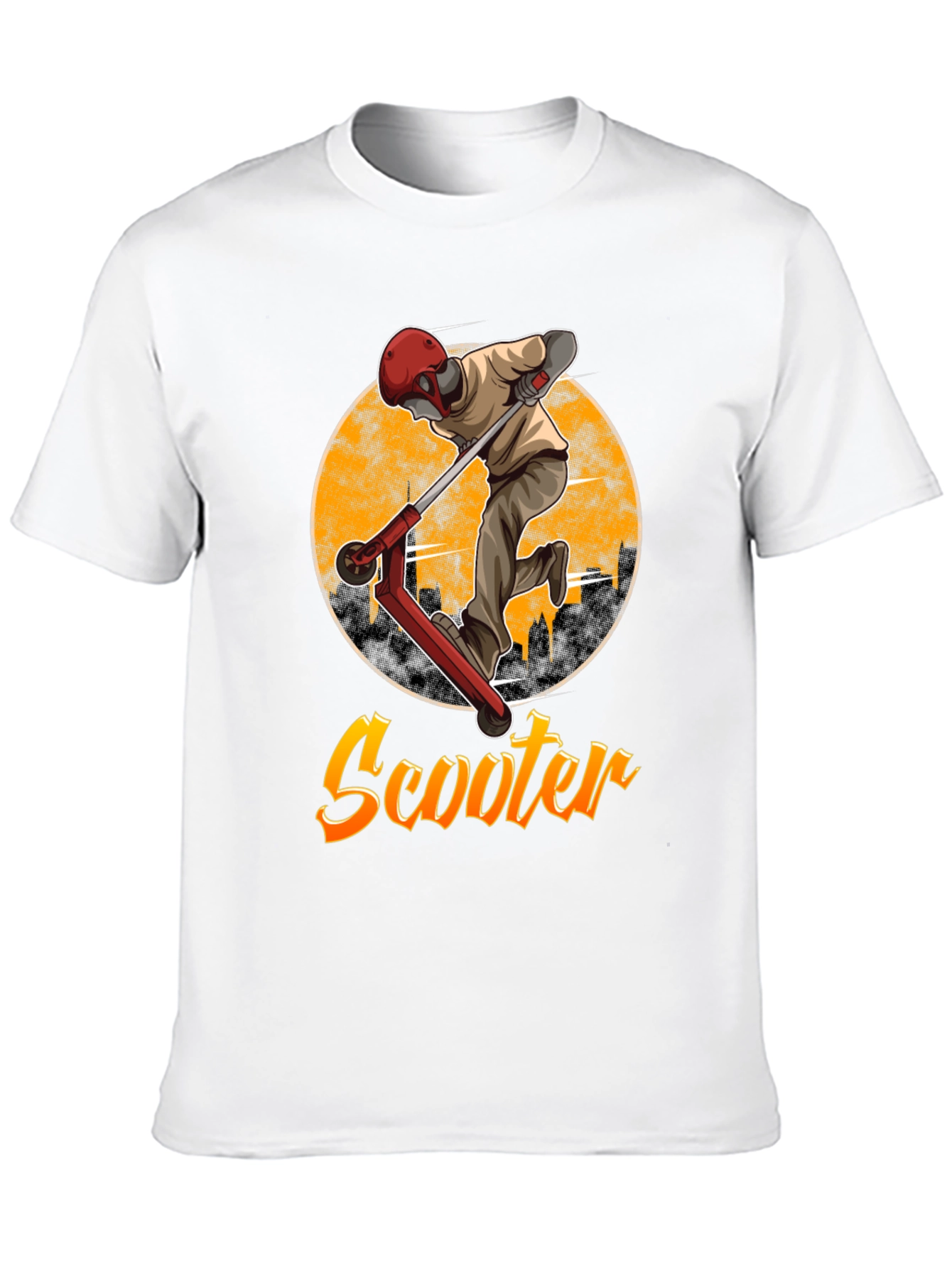 Cool Scooter T-Shirt - Stylish Graphic Tee