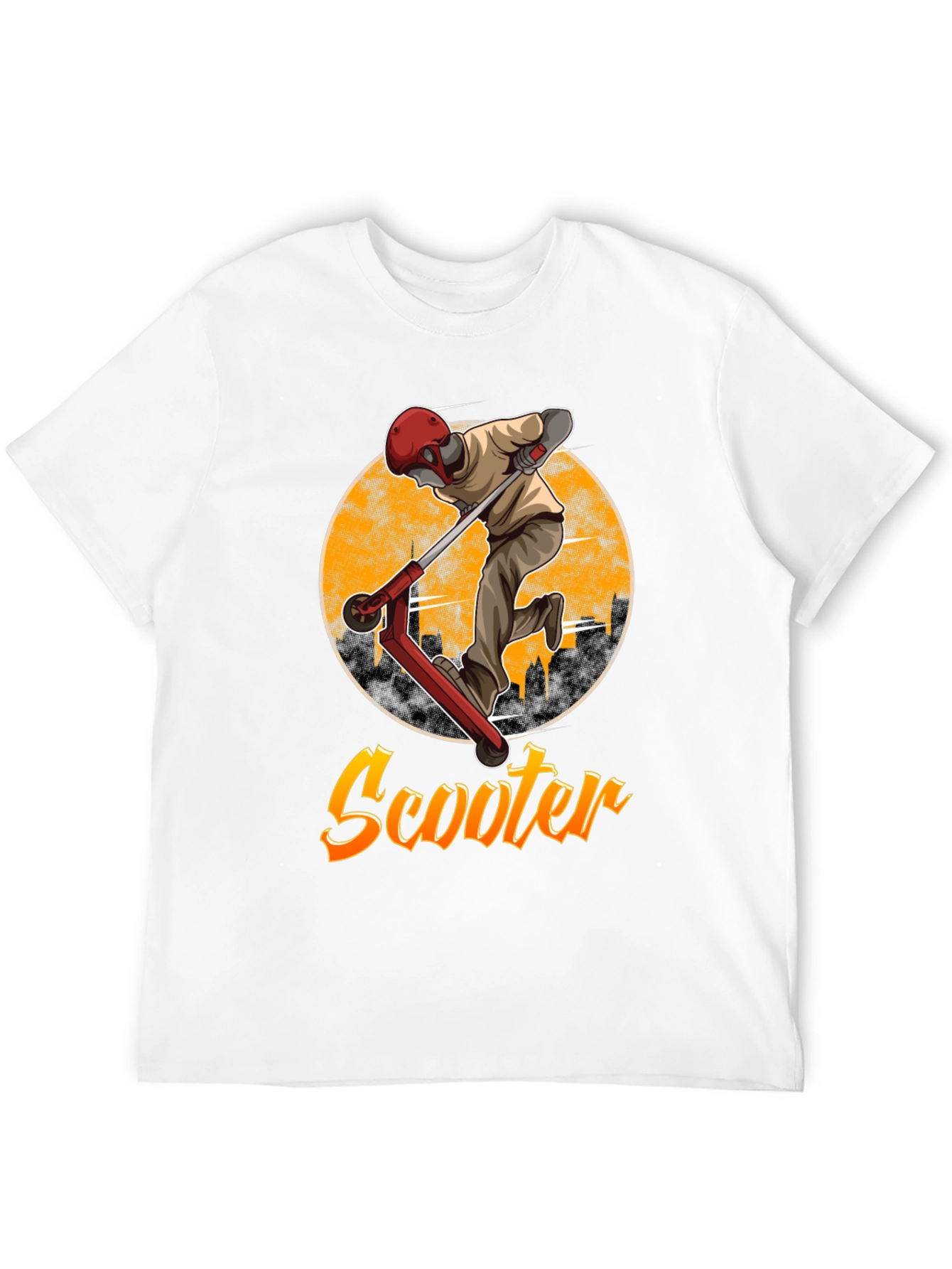 Cool Scooter T-Shirt - Stylish Graphic Tee