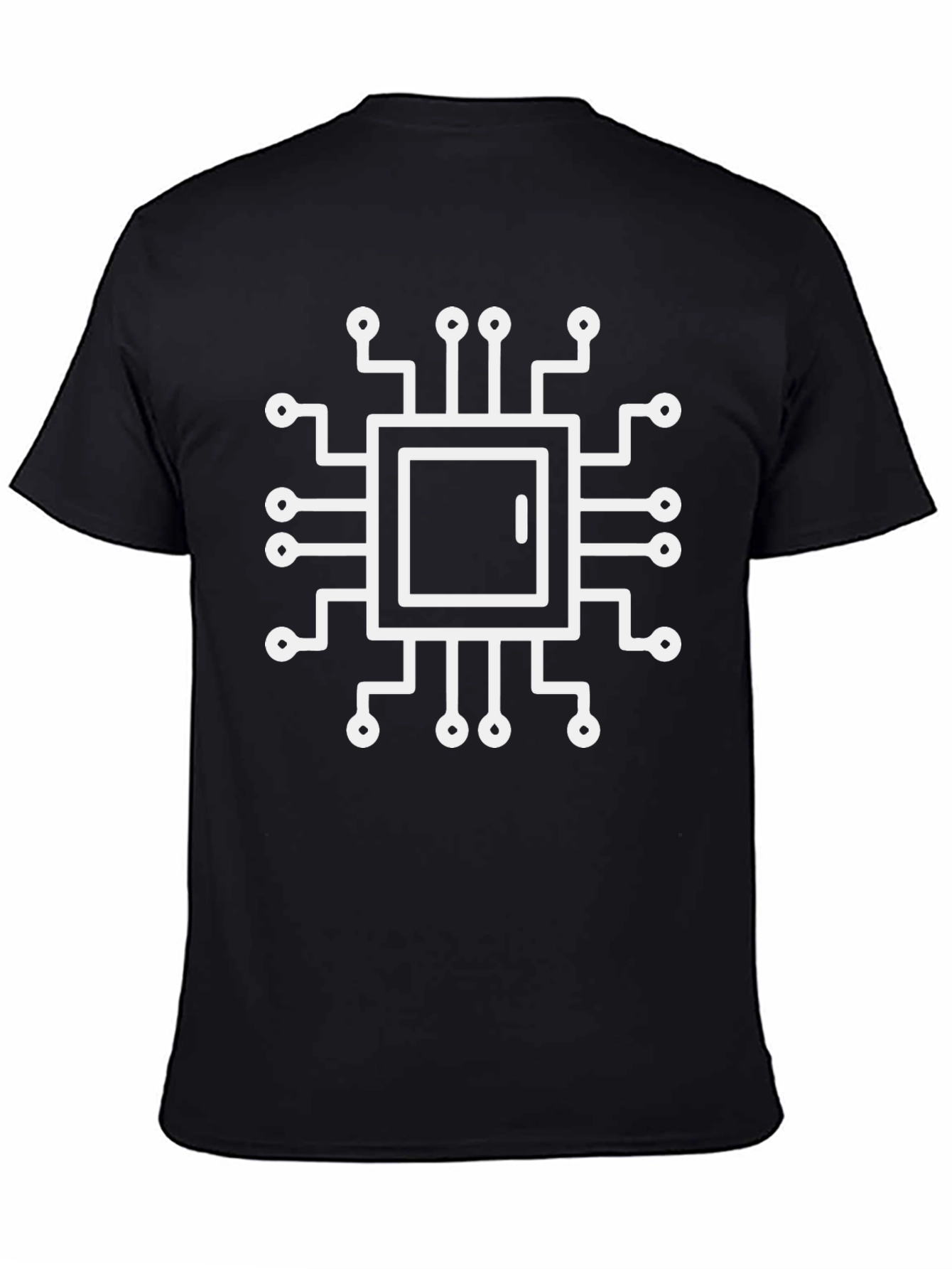 Tech Circuit Board Graphic T-Shirt