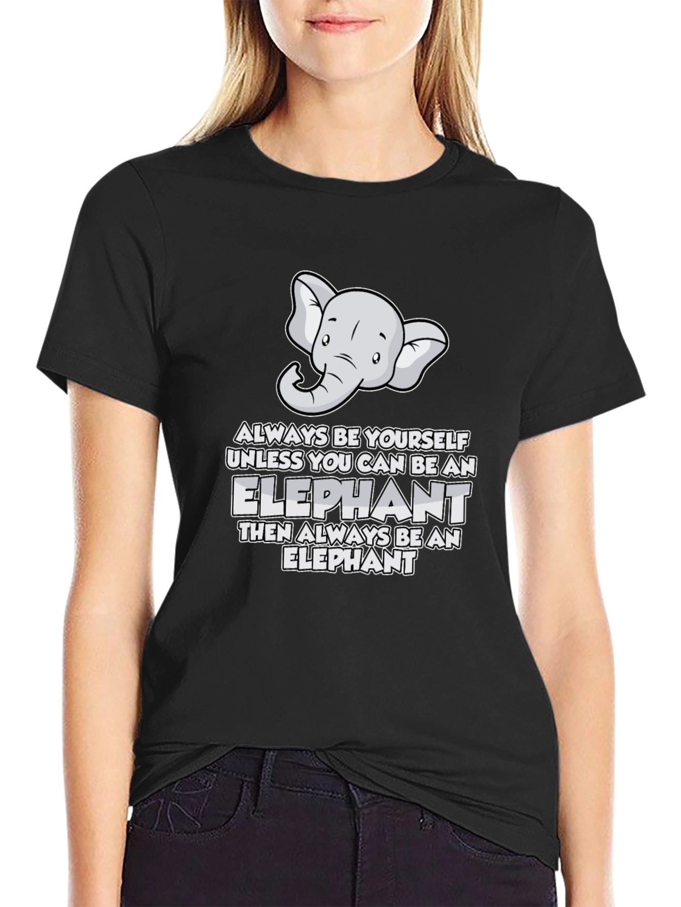 Be An Elephant Graphic Tee