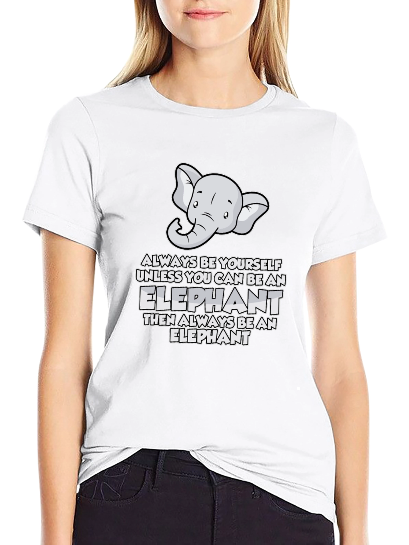 Be An Elephant Graphic Tee