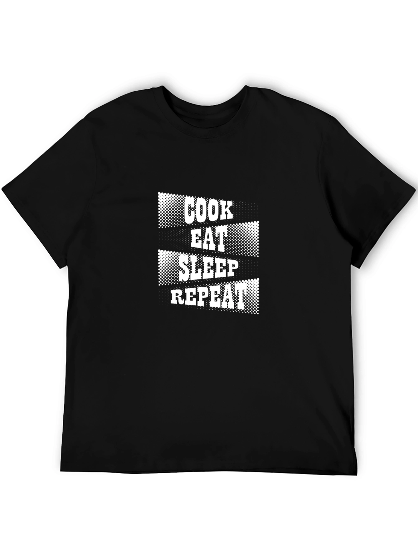 Cook Eat Sleep Repeat Graphic Tee