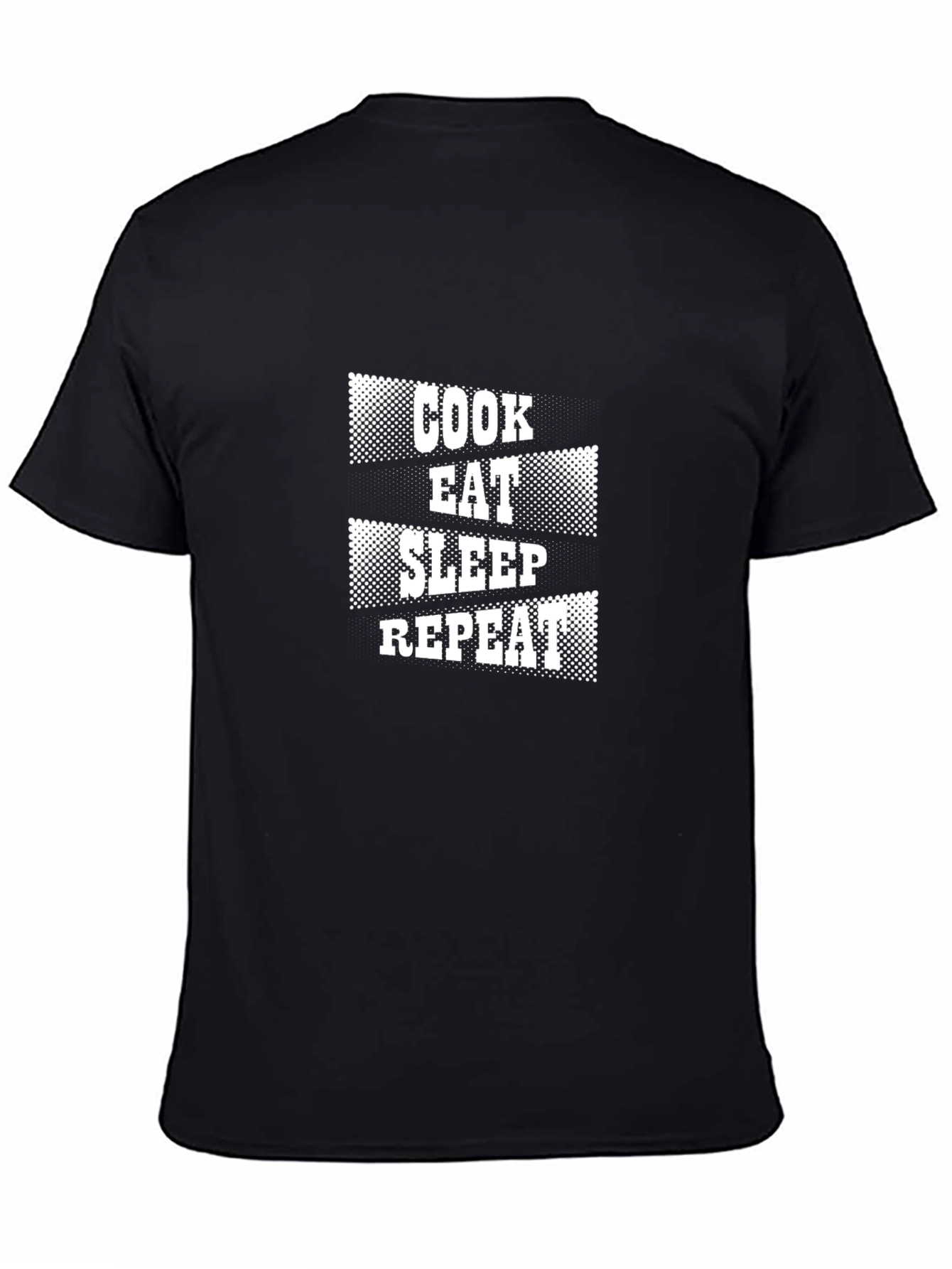 Cook Eat Sleep Repeat Graphic Tee