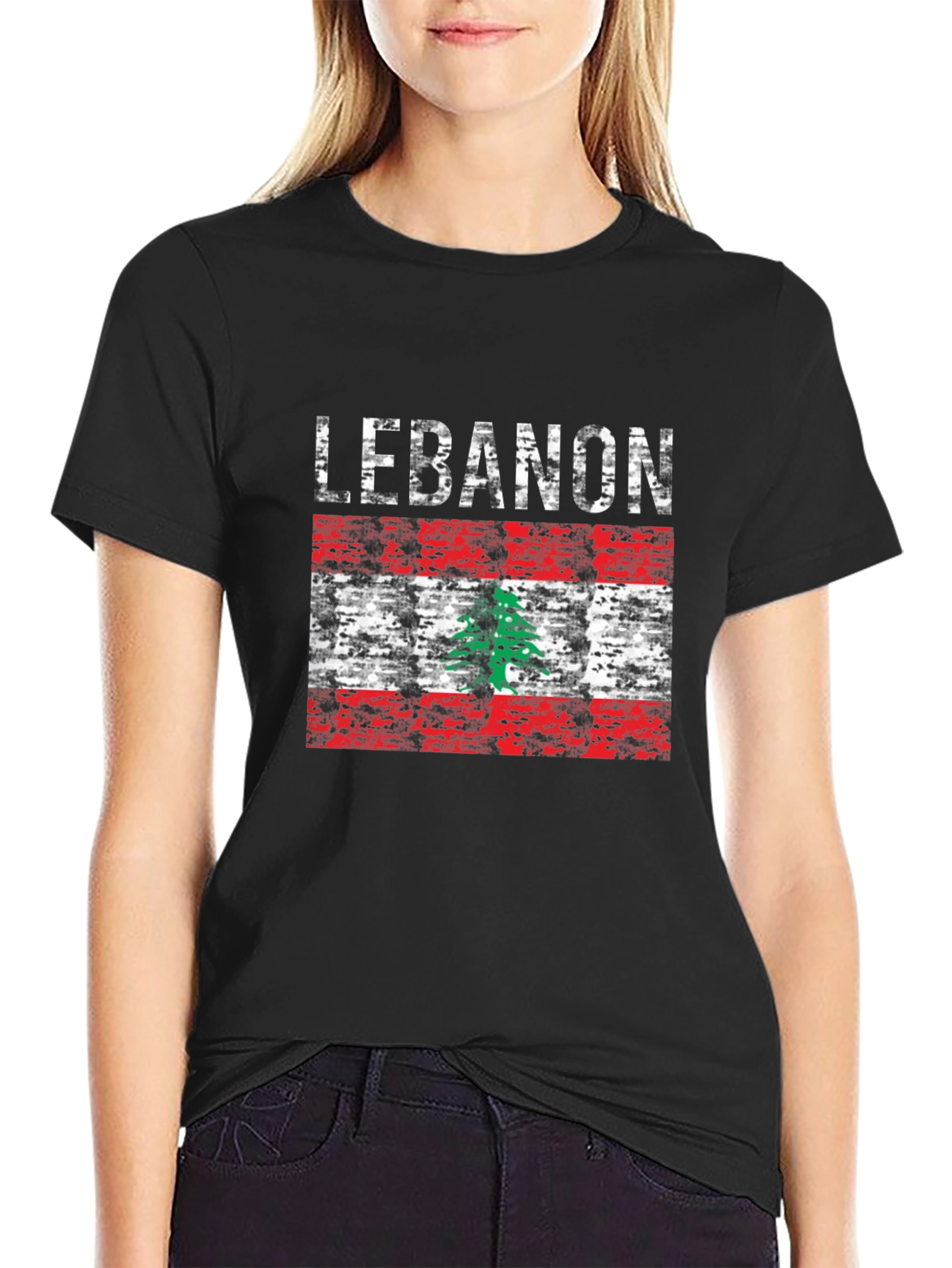 Lebanon Flag T-Shirt - Patriotic Lebanese Pride