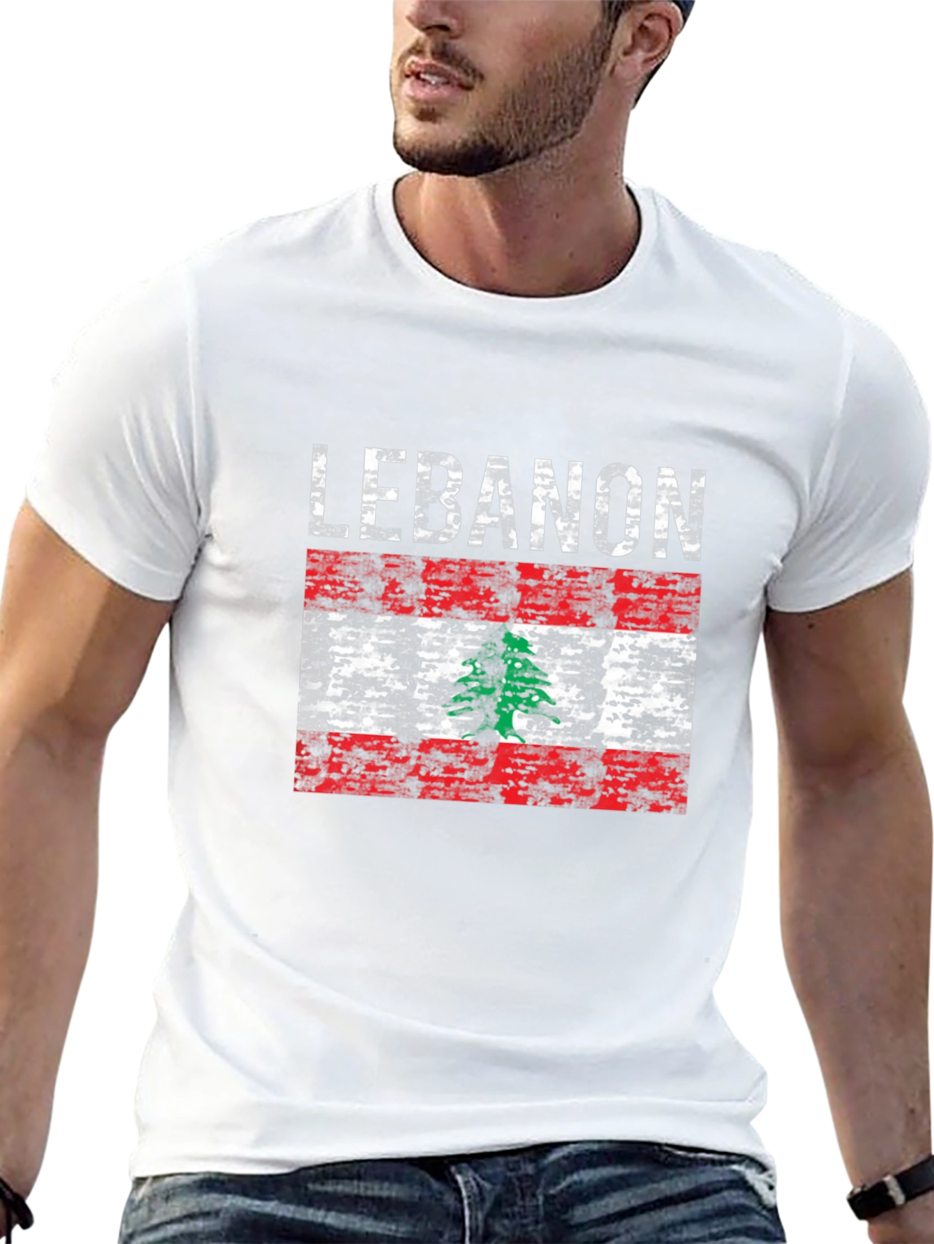 Lebanon Flag T-Shirt - Patriotic Lebanese Pride