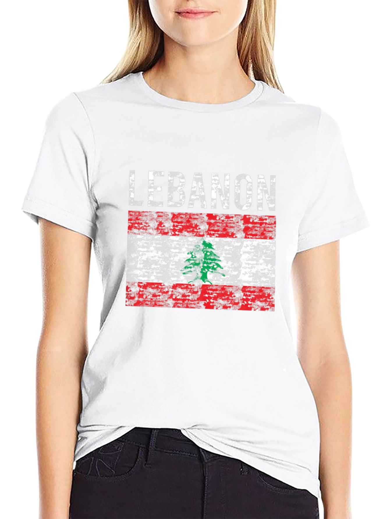 Lebanon Flag T-Shirt - Patriotic Lebanese Pride