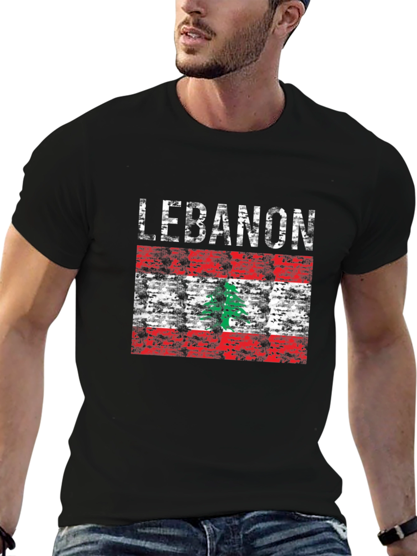 Lebanon Flag T-Shirt - Patriotic Lebanese Pride