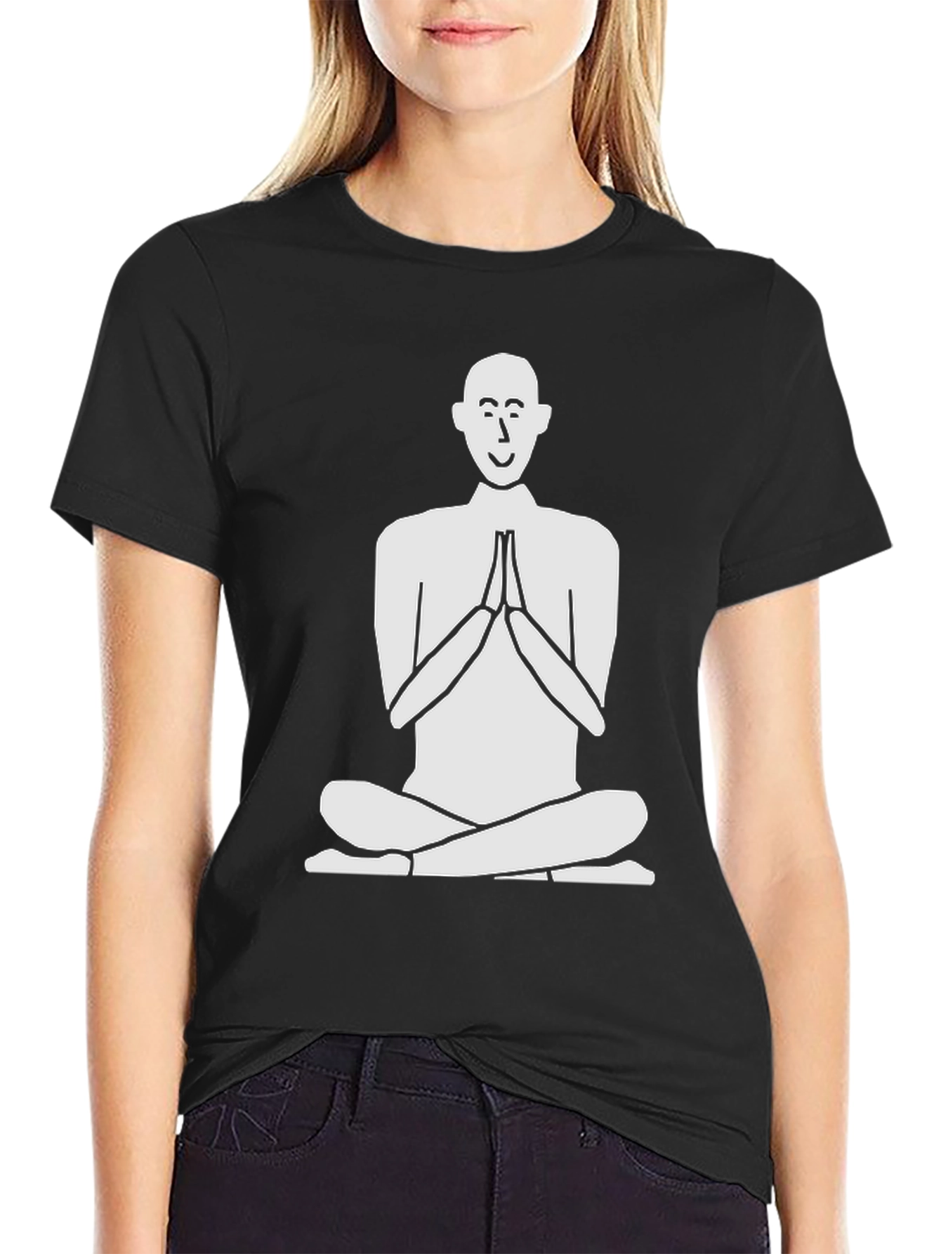 Zen Meditation T-Shirt - Namaste Style