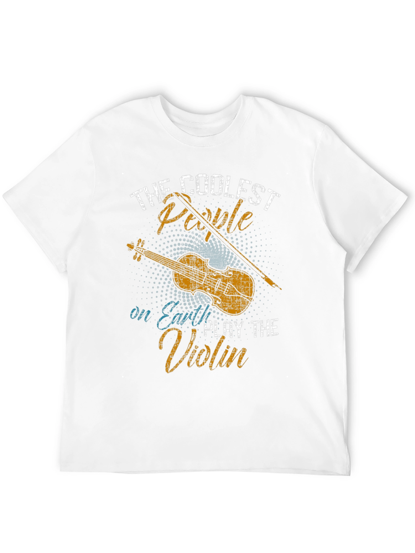 Coolest People Play Violin Graphic Tee