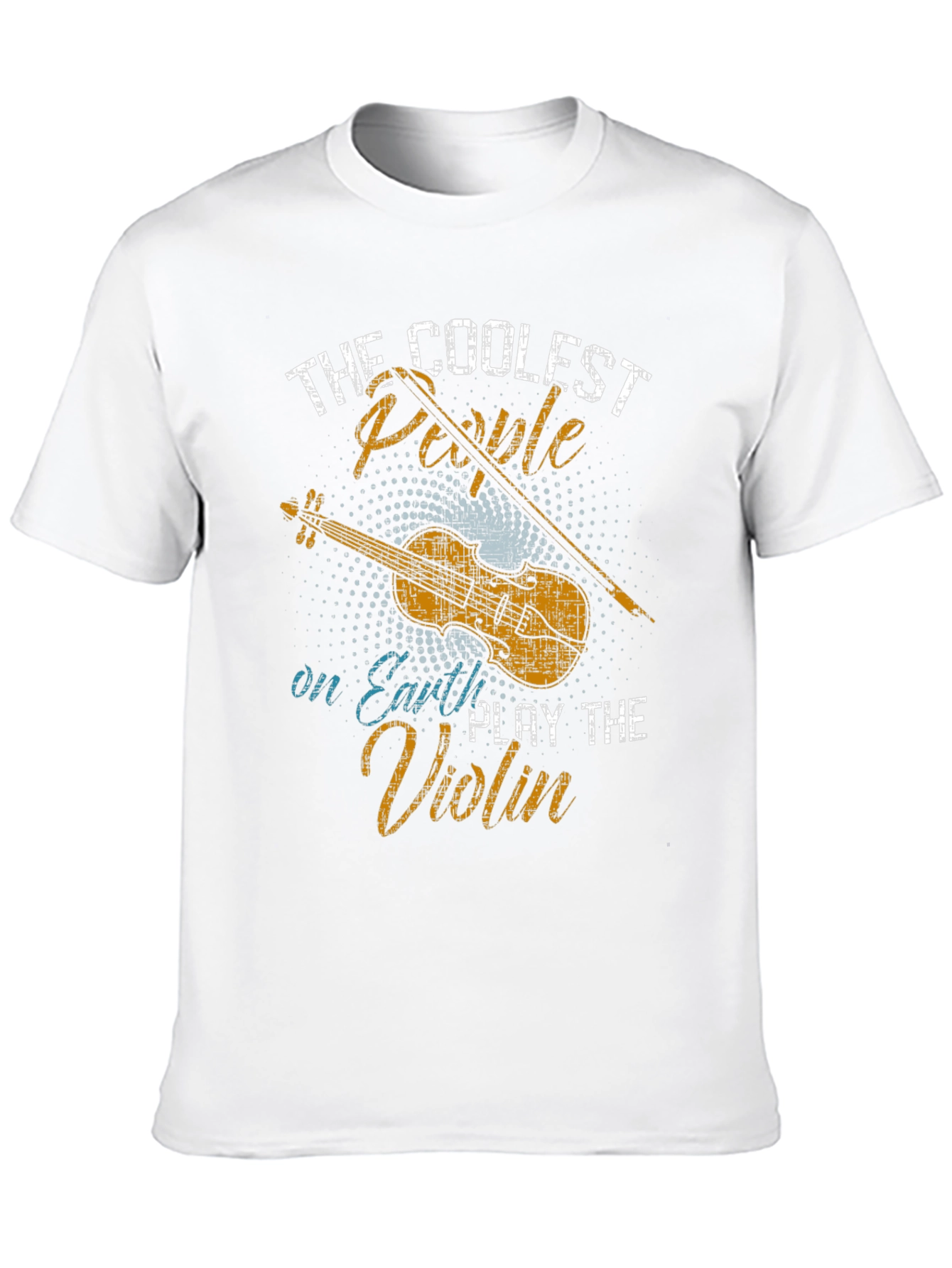 Coolest People Play Violin Graphic Tee