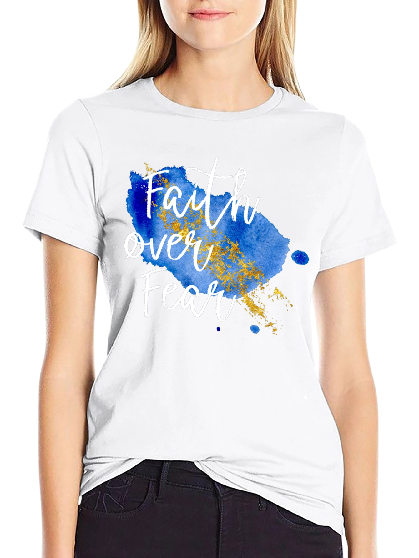 Faith Over Fear T-Shirt - Inspirational Christian Apparel