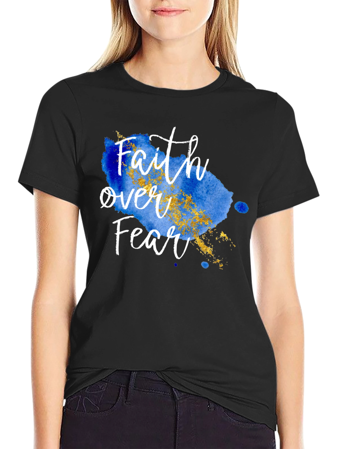 Faith Over Fear T-Shirt - Inspirational Christian Apparel