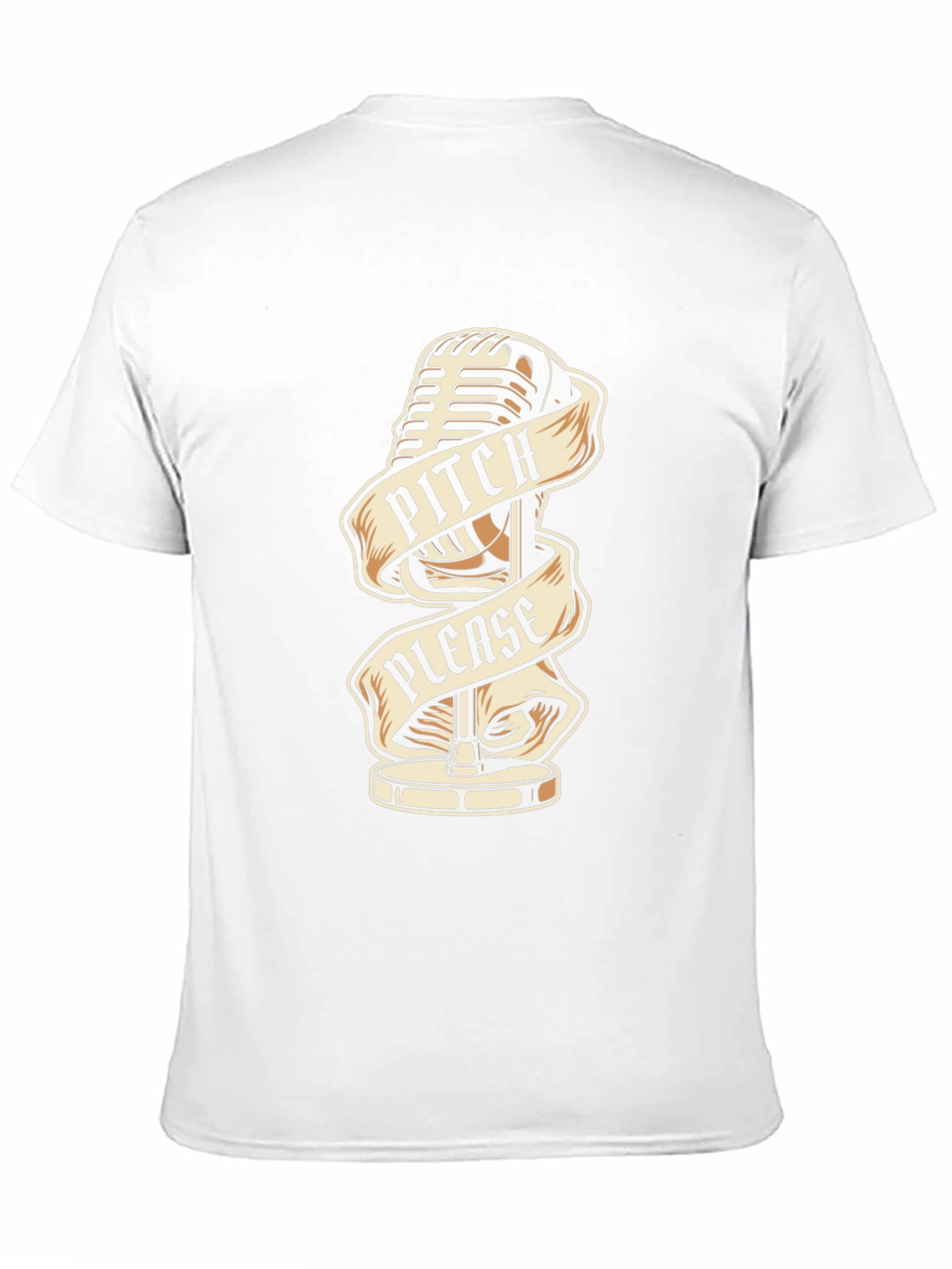 Pitch Please Microphone Graphic Tee
