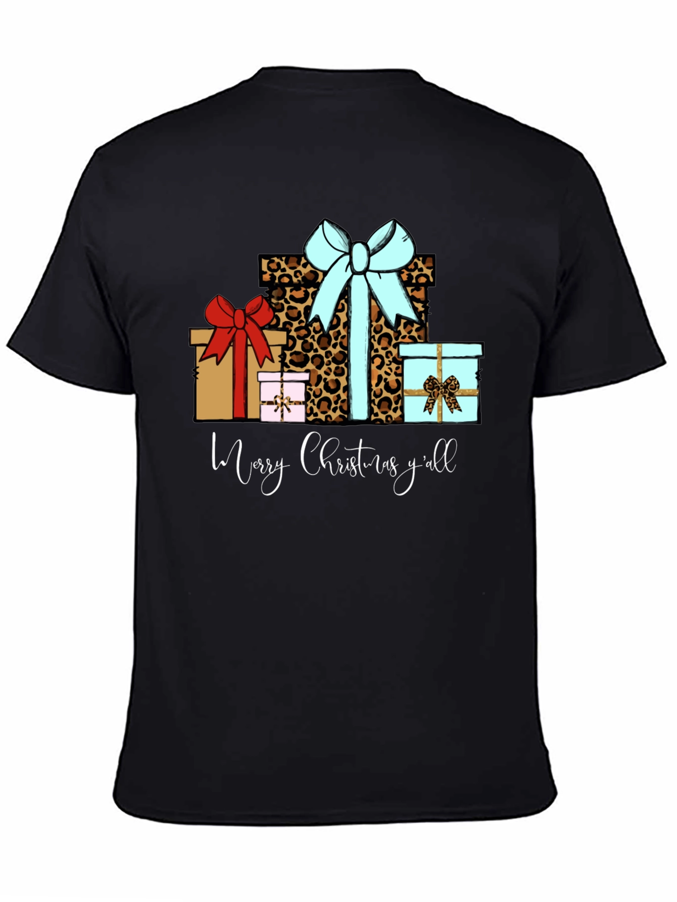 Merry Christmas Yall Gift Presents Graphic T-Shirt