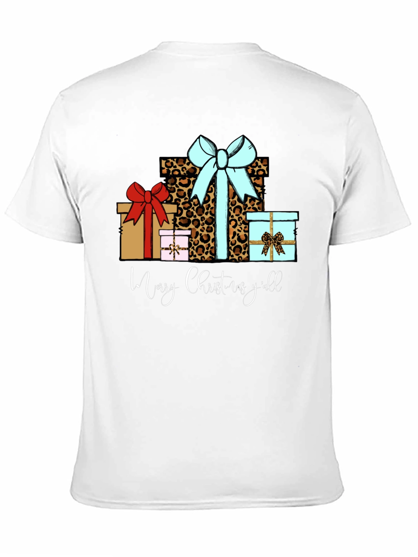 Merry Christmas Yall Gift Presents Graphic T-Shirt