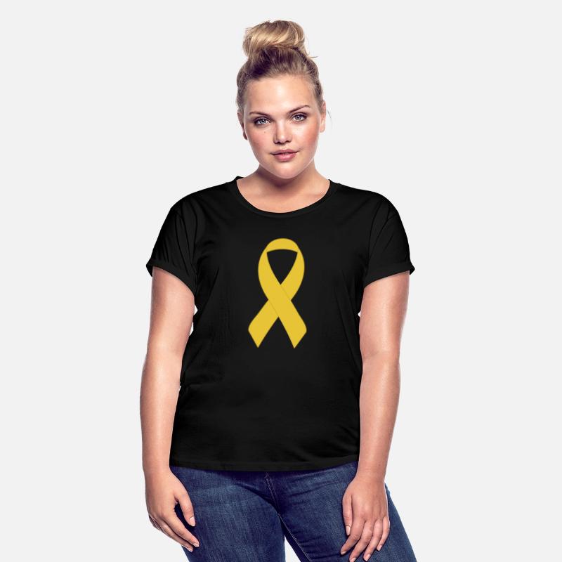 Yellow Support Ribbon
