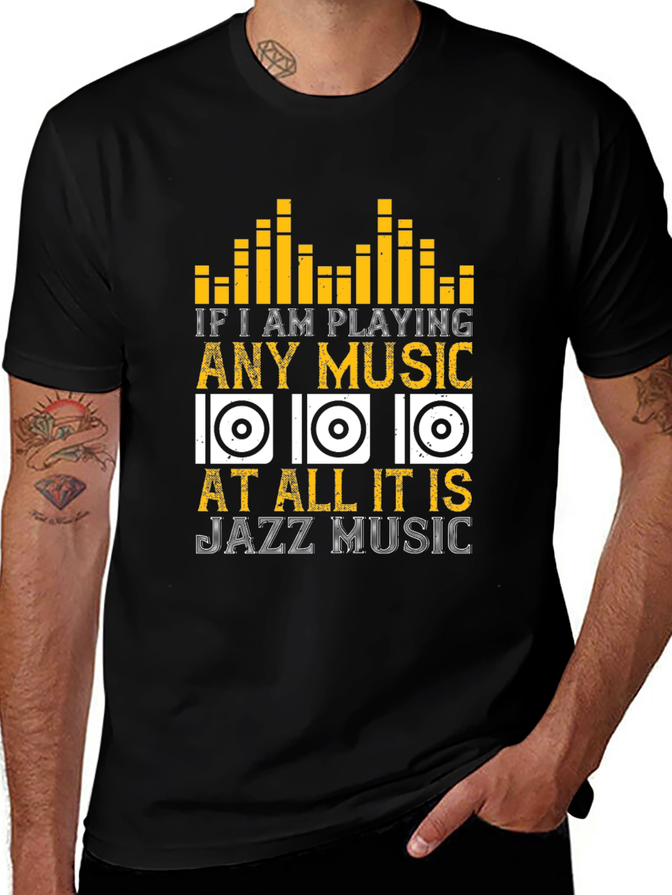 Jazz Music T-Shirt - Music Lover Tee