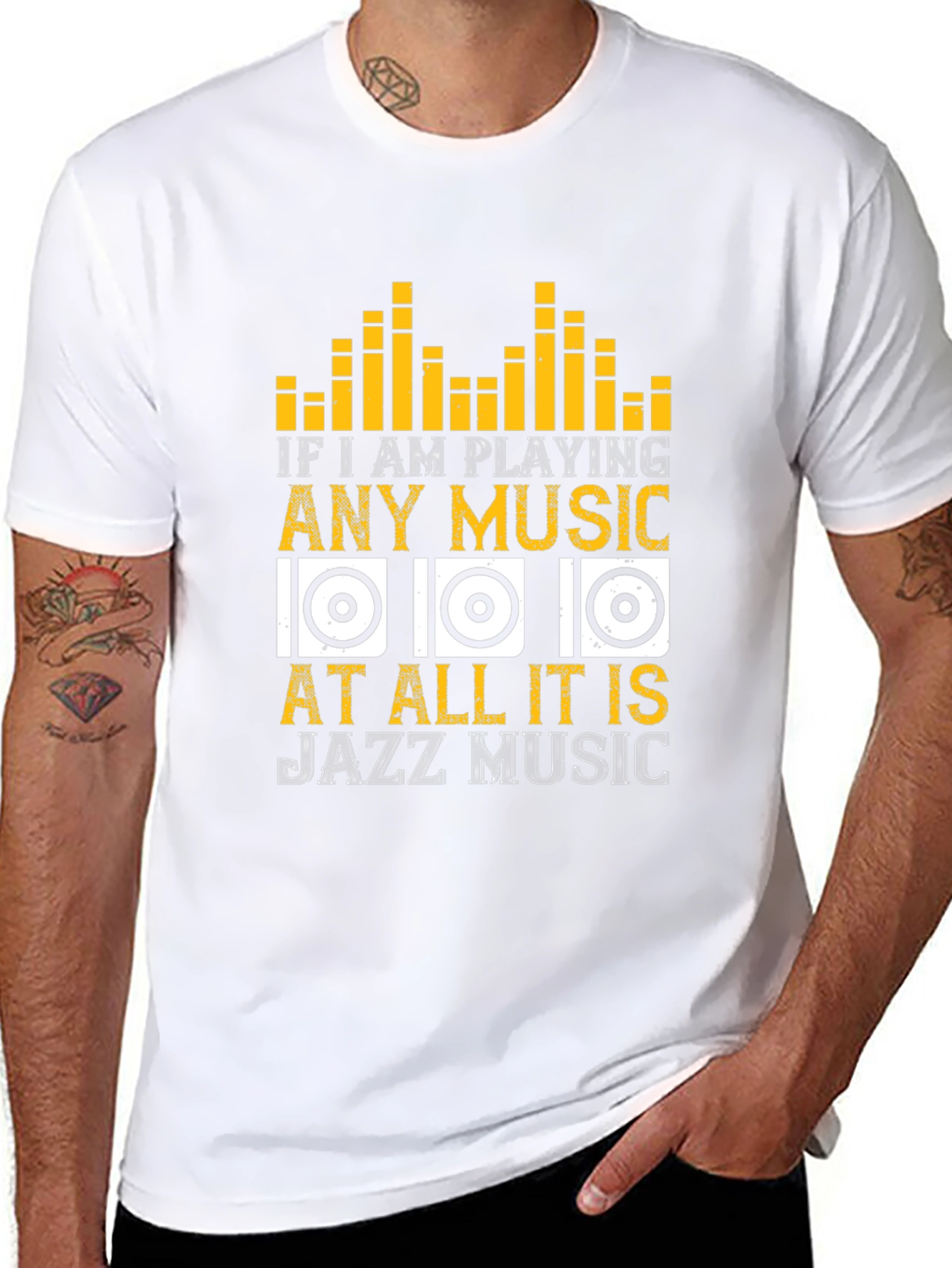Jazz Music T-Shirt - Music Lover Tee